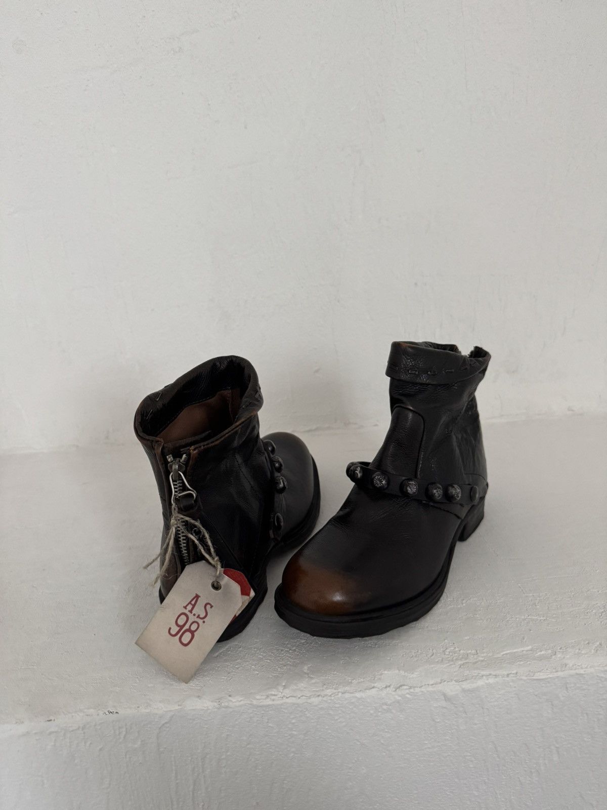 A.S.98 New A.S98 Western Boots Guidi Style Size US 6 / EU 39 - 10 Thumbnail