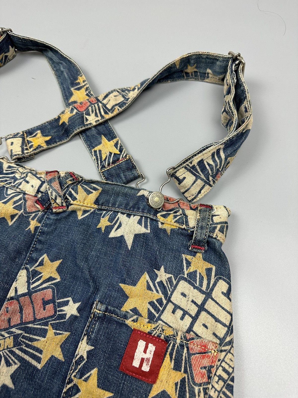 Hysteric Glamour × Japanese Brand 🔥Rare🔥Vintage Hysteric Glamour Stars Sling/Tote Bags Size ONE SIZE - 5 Thumbnail