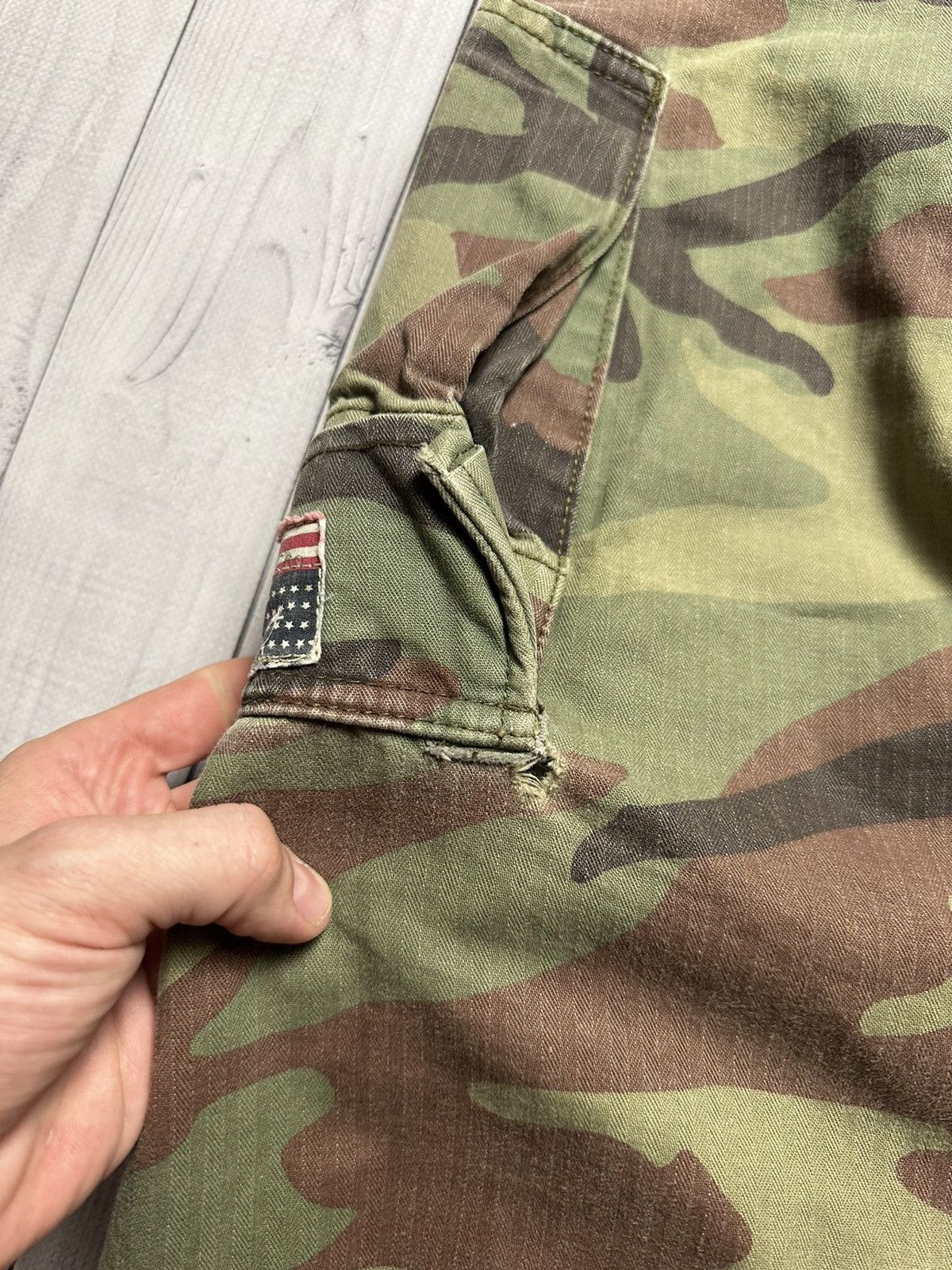 Polo Ralph Lauren Streetwear Vintage Vintage polo Ralph Lauren Camo pants cargo pockets rare Y2K Grailed