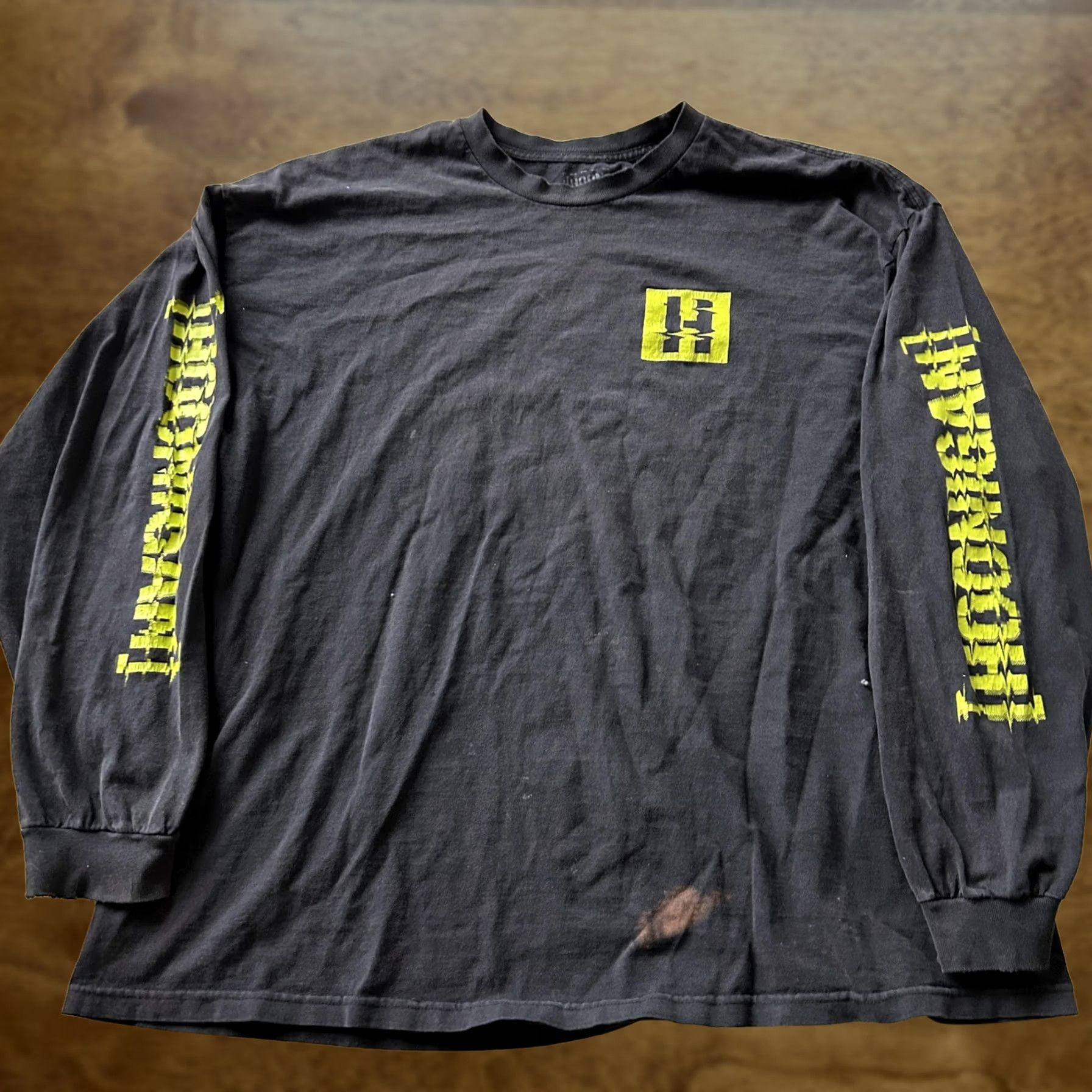 Logo 7 Hoonigan Mens T-Shirt Sh irt Long Sleeve Black 3XL Racing Logo Graphic Tee Drift Shirt Size US XXL / EU 58 / 5 - 1 Thumbnail
