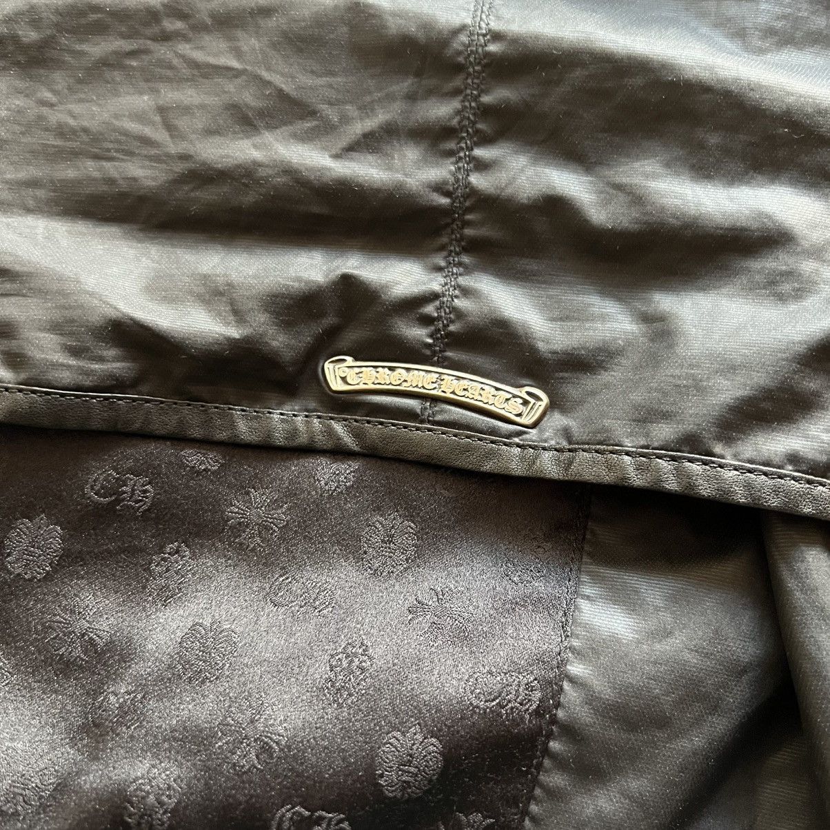 Chrome Hearts Chrome hearts leather cashmere coach jacket pave dia Size US XXL / EU 58 / 5 - 7 Thumbnail