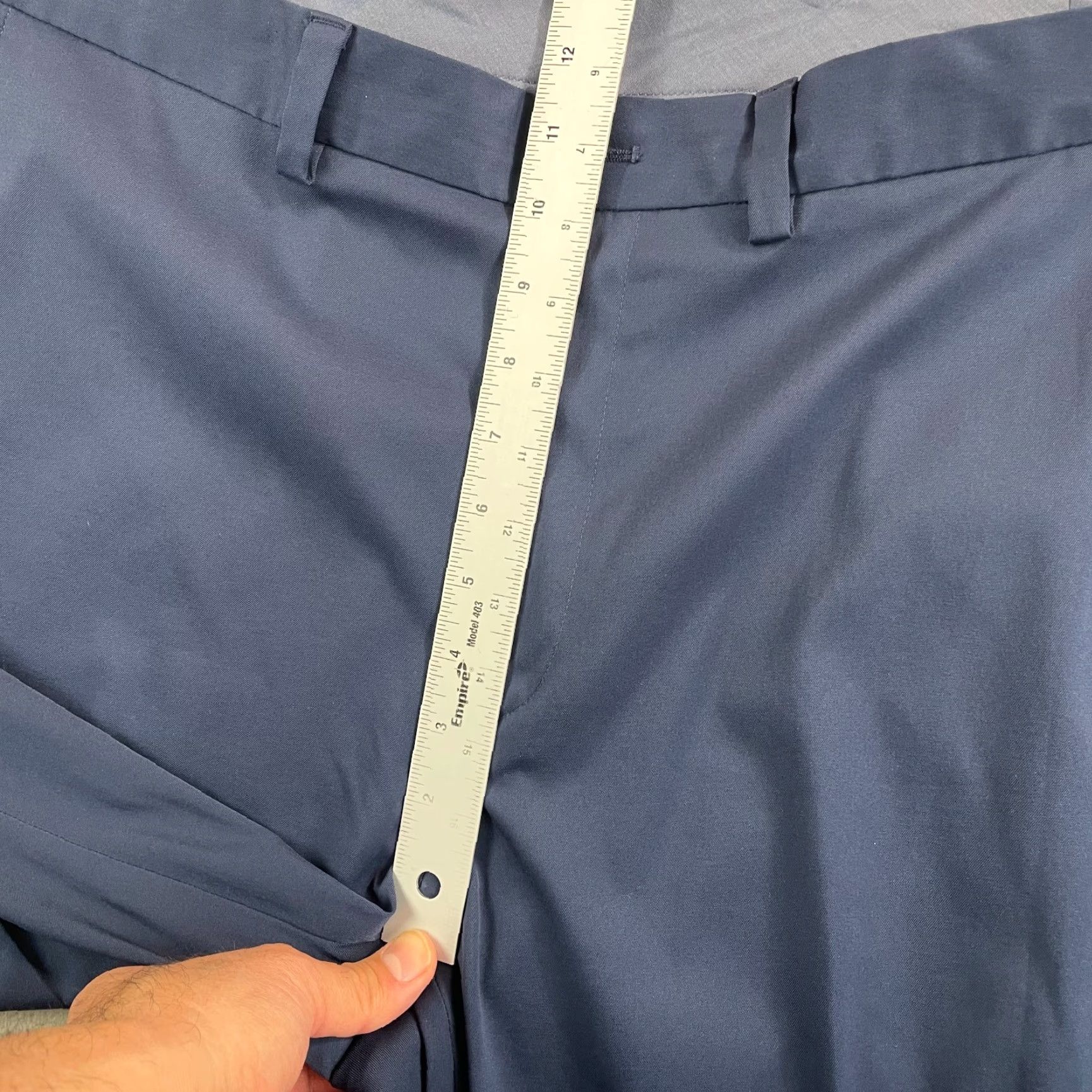 Brooks Brothers Brooks Brothers Performance Chino Pants Men 38x34 Navy Blue Stretch Golf Preppy Size US 38 / EU 54 - 6 Thumbnail