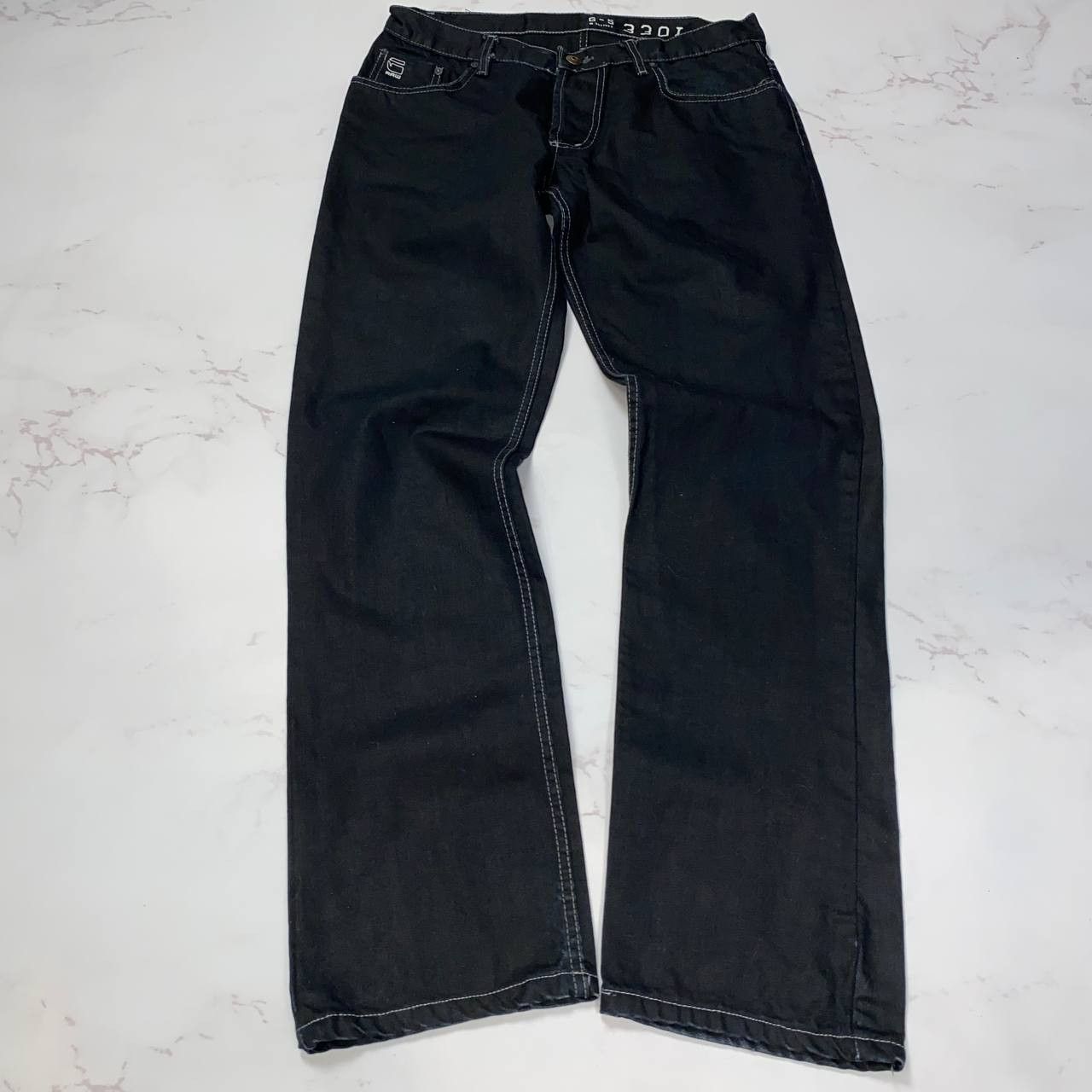 G-Star G-STAR GSTAR RAW BLACK DENIM JEANS SIZE M JAPANEESE Size US 32 / EU 48 - 2 Thumbnail