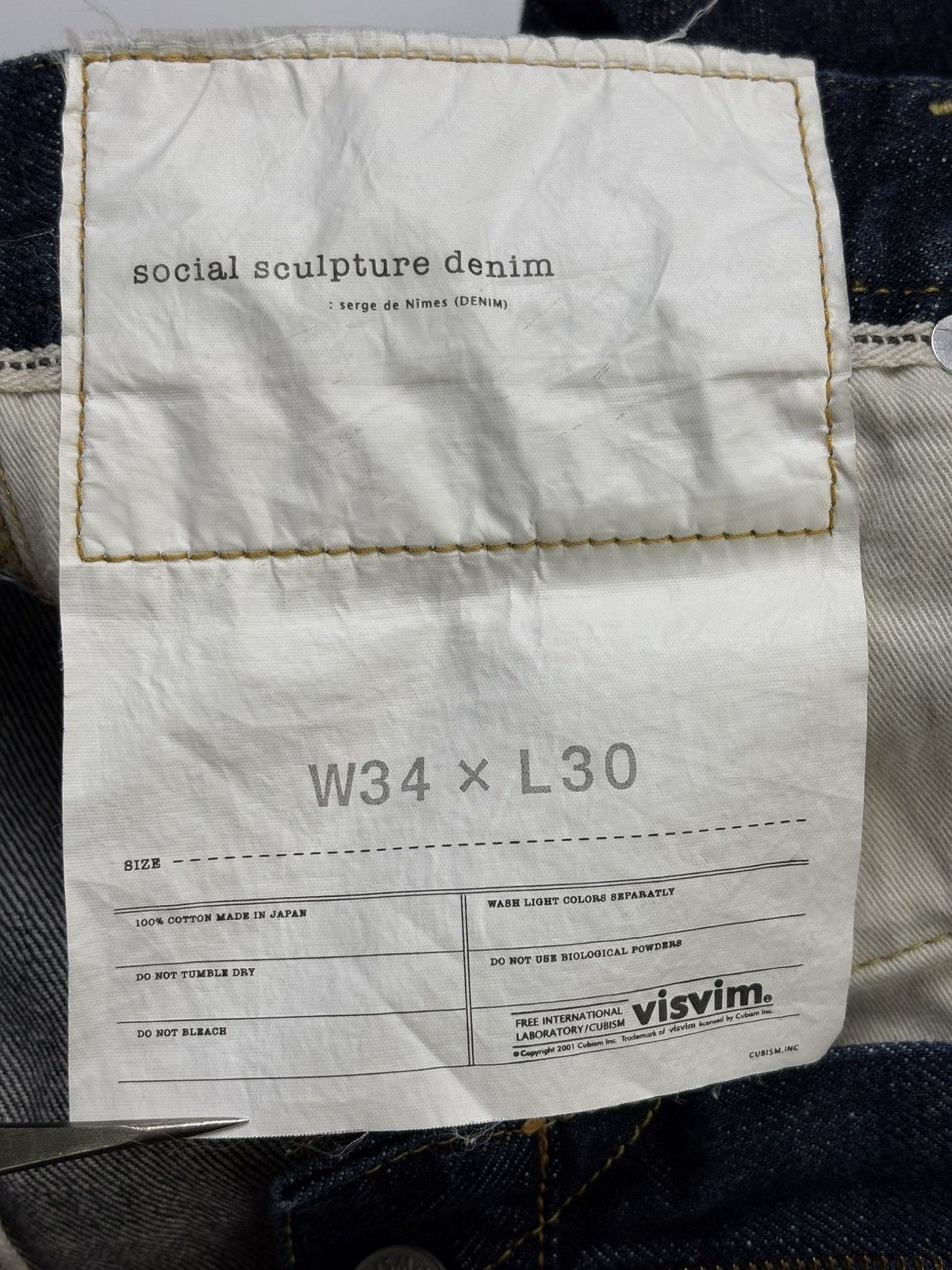 Visvim S/S15 Visvim 04R Non Selvedge Jeans Size US 34 / EU 50 - 11 Thumbnail