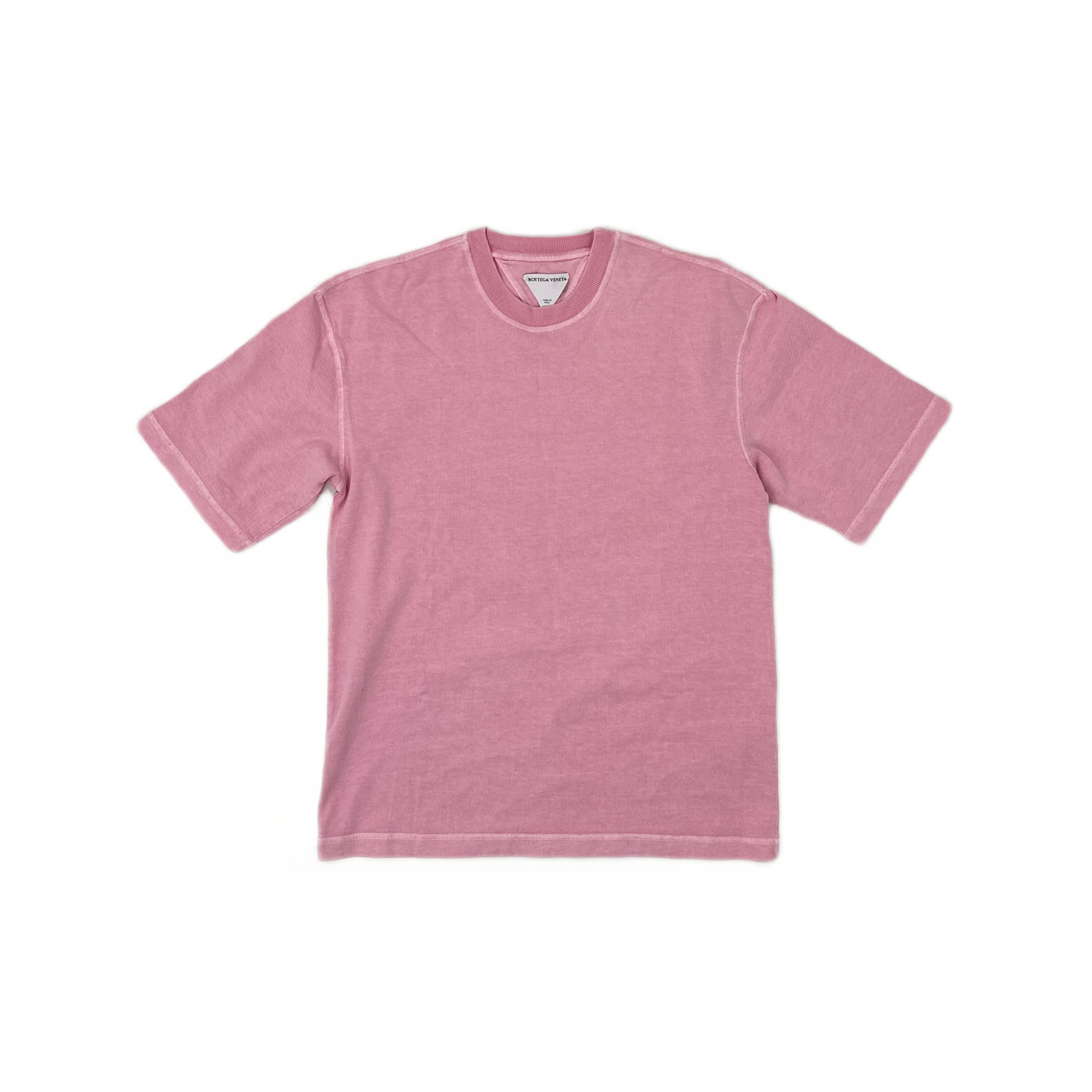 Bottega Veneta Bottega Veneta Pink Cotton T-Shirt Size S Size S / US 4 / IT 40 - 1 Thumbnail