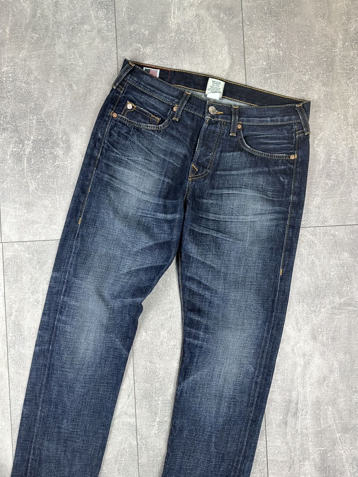 True Religion True religion Mens Japanese Selvedge Jeans Denim Pants Size US 30 / EU 46 - 11 Thumbnail