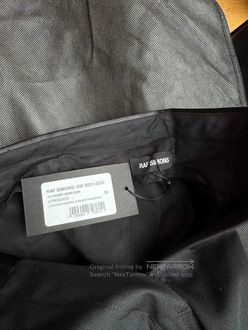 Raf Simons Raf Simons AW21-22 black workwear Size US 36 / EU 52 - 4 Thumbnail