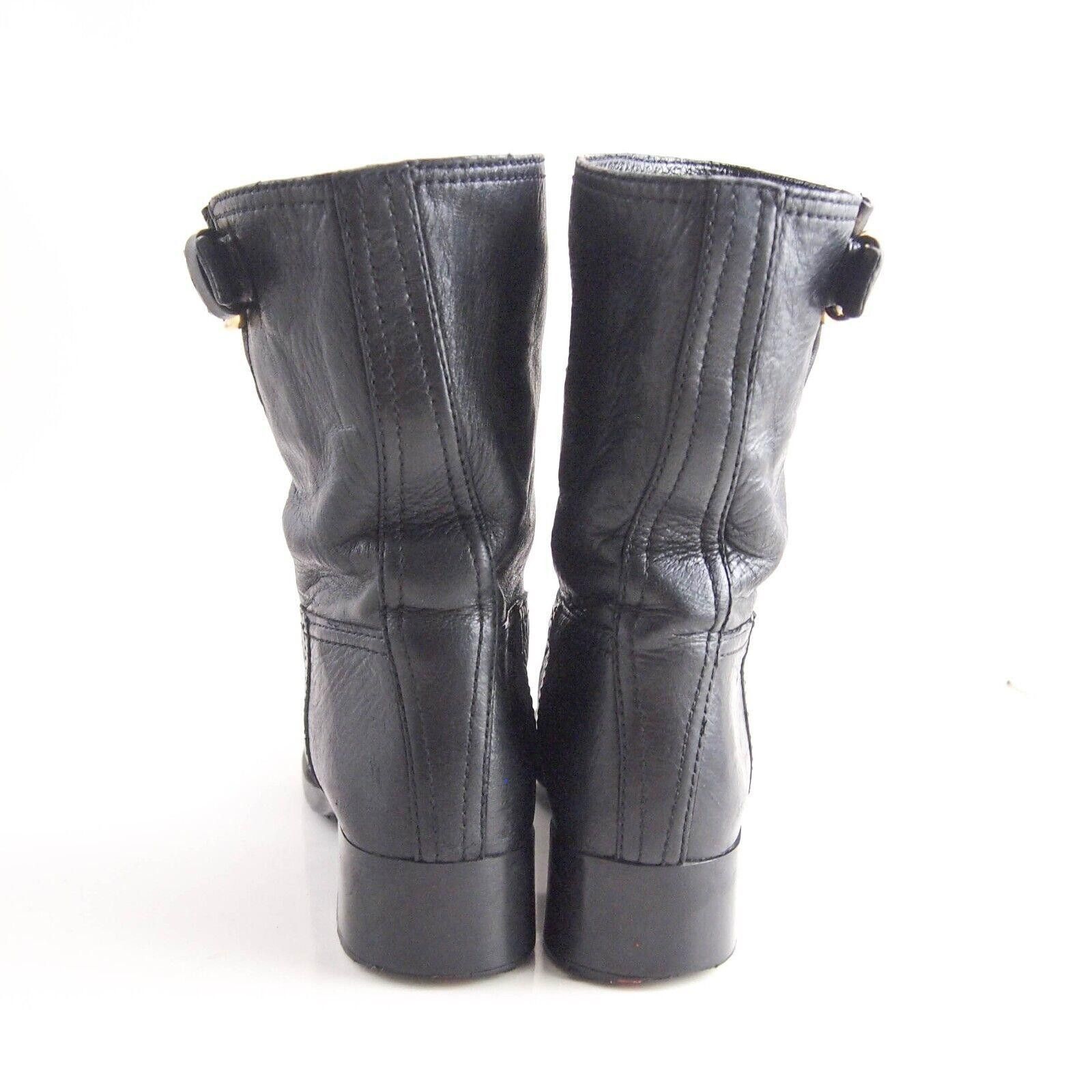 Prada Prada Ankle Boots Black Leather Size US 6.5 EU 36.5 Size US 6.5 / IT 36.5 - 7 Thumbnail