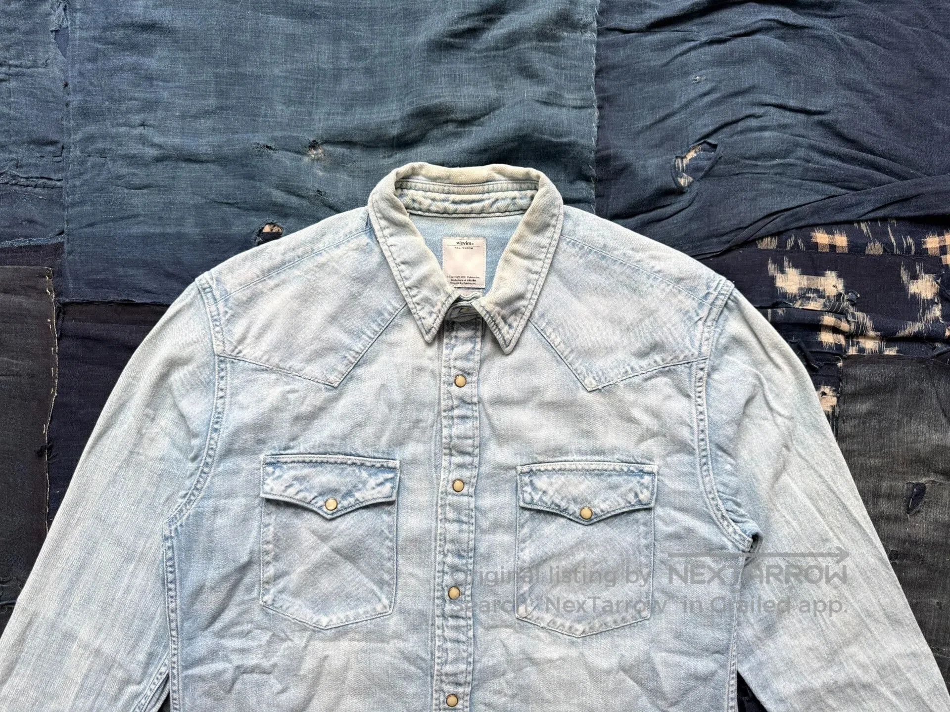 Visvim VISVIM 13SS Social Sculpture Shirt. Size US M / EU 48-50 / 2 - 4 Thumbnail