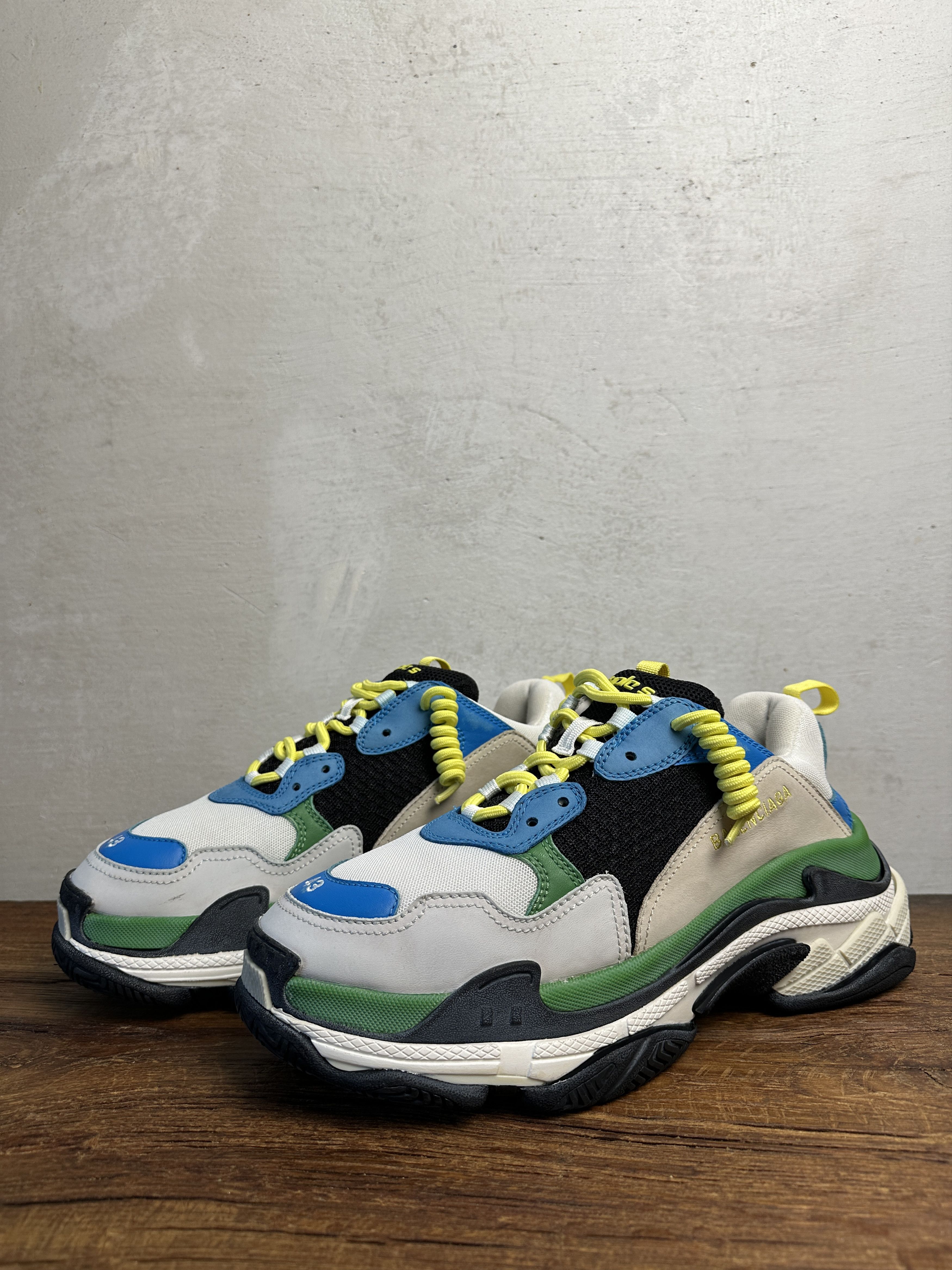 Balenciaga Multicolor Mesh And Rubber 3Xl Gradient Sneakers