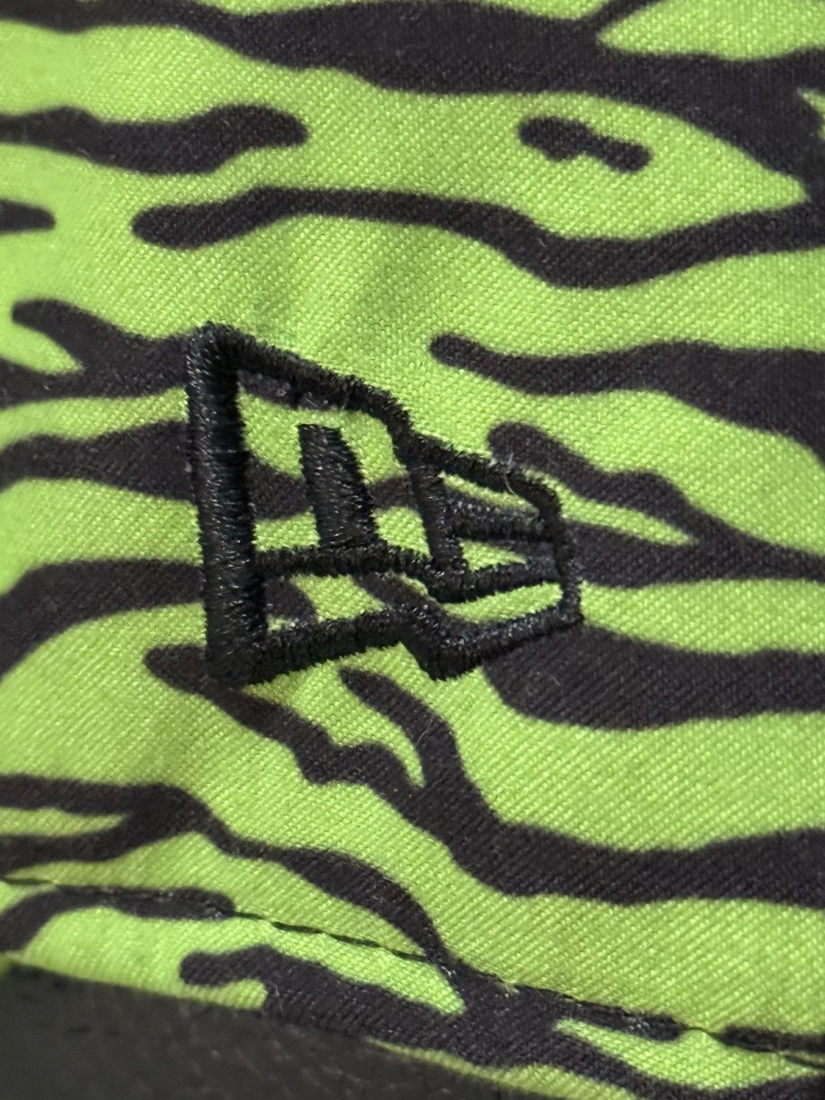 Jeremy Scott 2013 Jeremy Scott New Era Green Tiger Stripe Hat Size 8 Size ONE SIZE - 9 Thumbnail