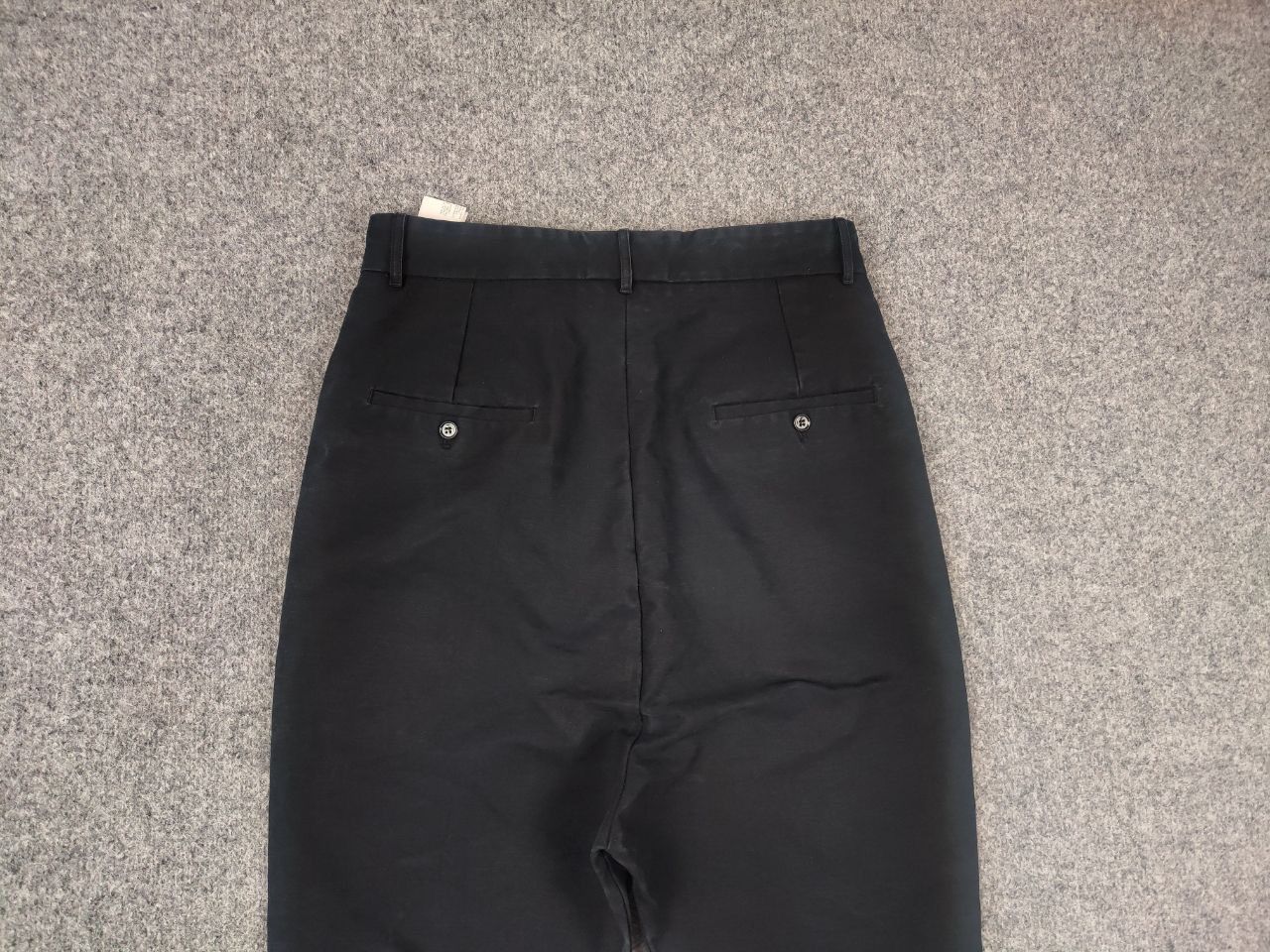 Rick Owens Rick Owens drop crotch Black Canvas Button up trousers Pants Size US 32 / EU 48 - 6 Thumbnail