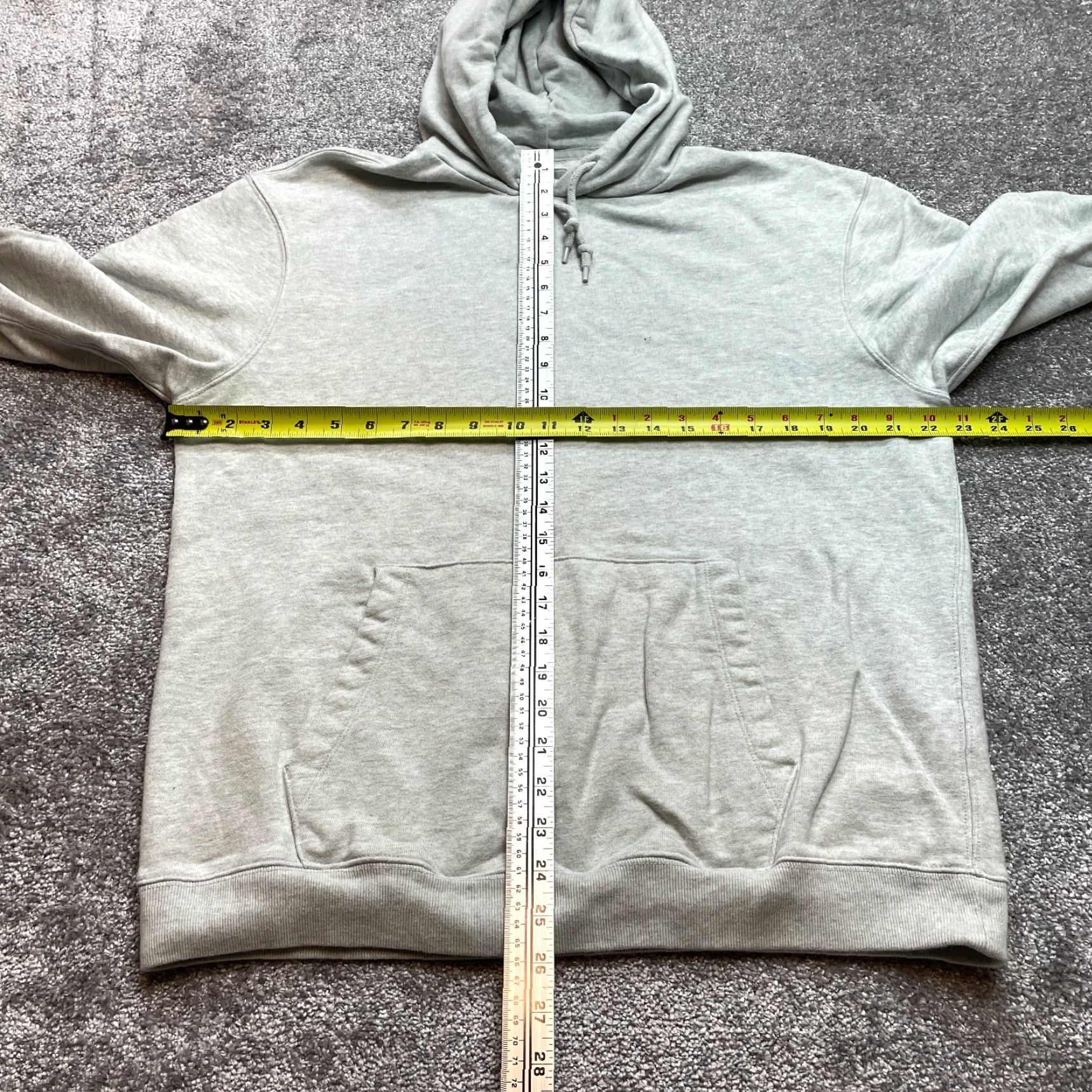 Gap Gap Hoodie Mens M Gray Pullover Sweatshirt Sweat Knit Hooded Logo Classic Pullover Size US M / EU 48-50 / 2 - 4 Thumbnail