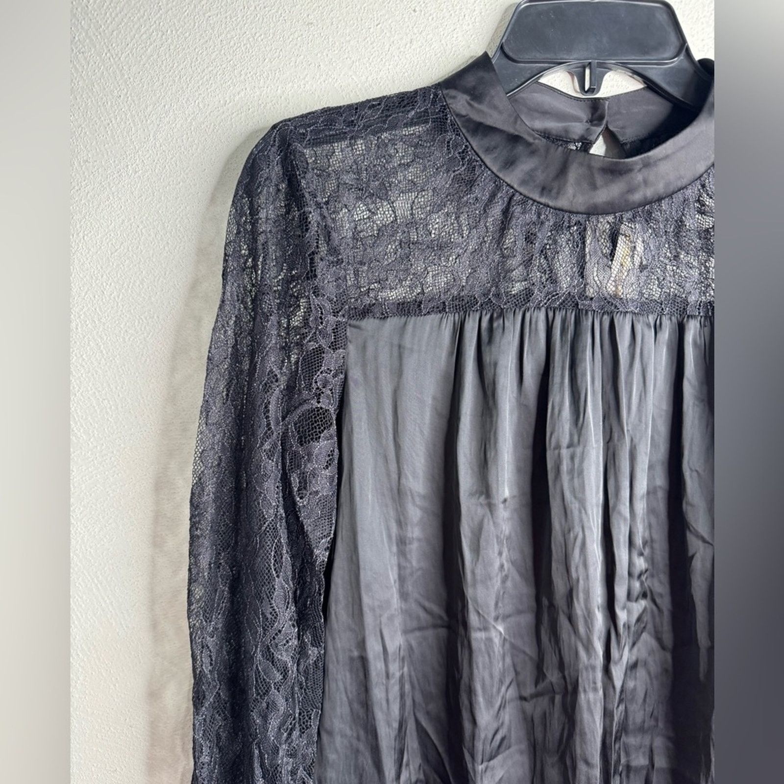 Ramy Brook NWT Ramy Brook Sorinda Lace Mock Neck Top Size S / US 4 / IT 40 - 5 Thumbnail