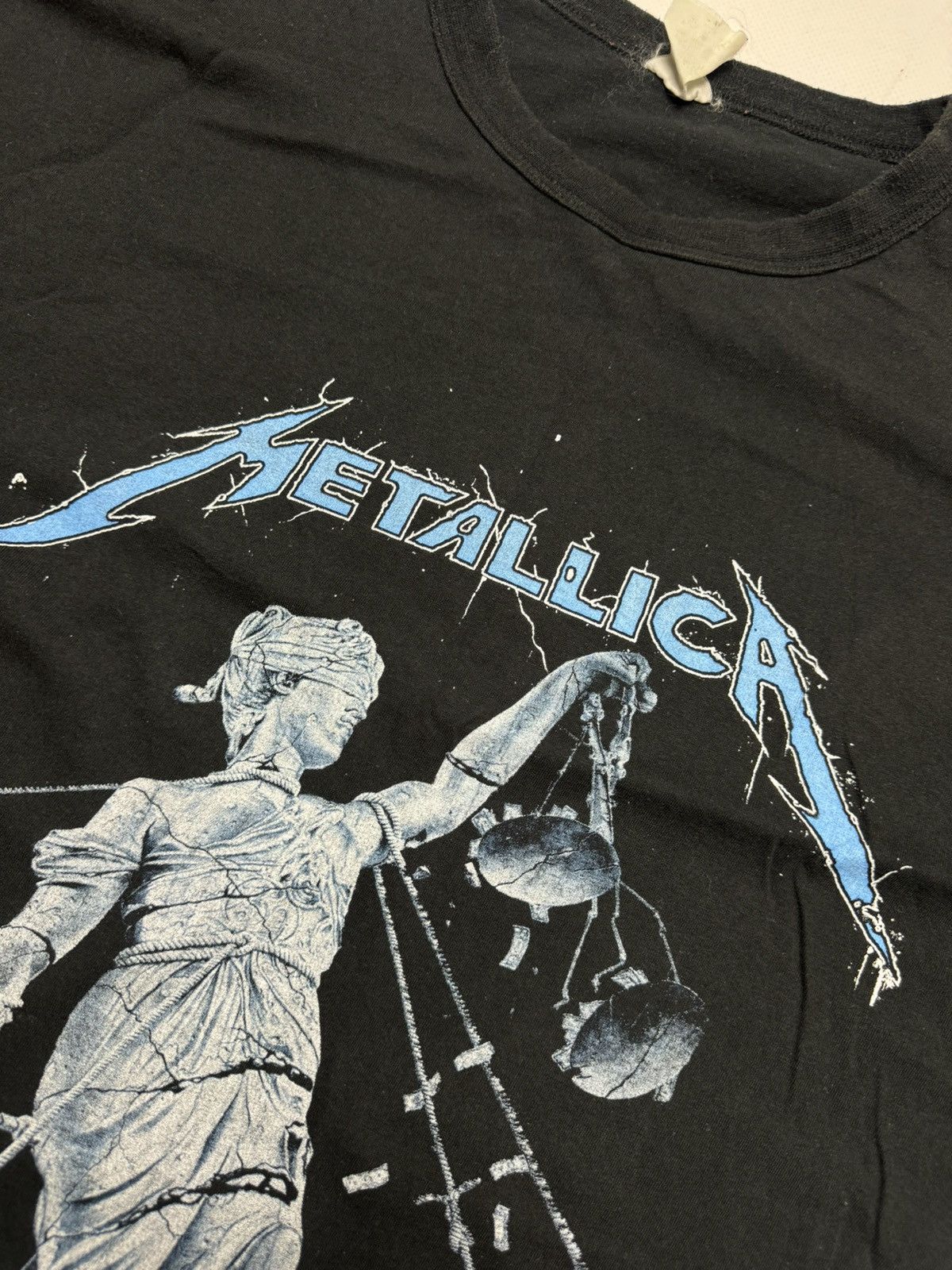 Other Rare vintage Metallica T-shirt big logo James Hetfield Size US XL / EU 56 / 4 - 4 Thumbnail