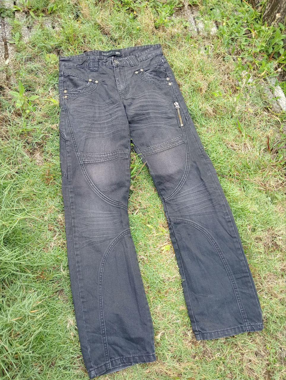 Japanese Brand VINTAGE JAPANESE BECAUSE JEANS Size US 32 / EU 48 - 3 Thumbnail