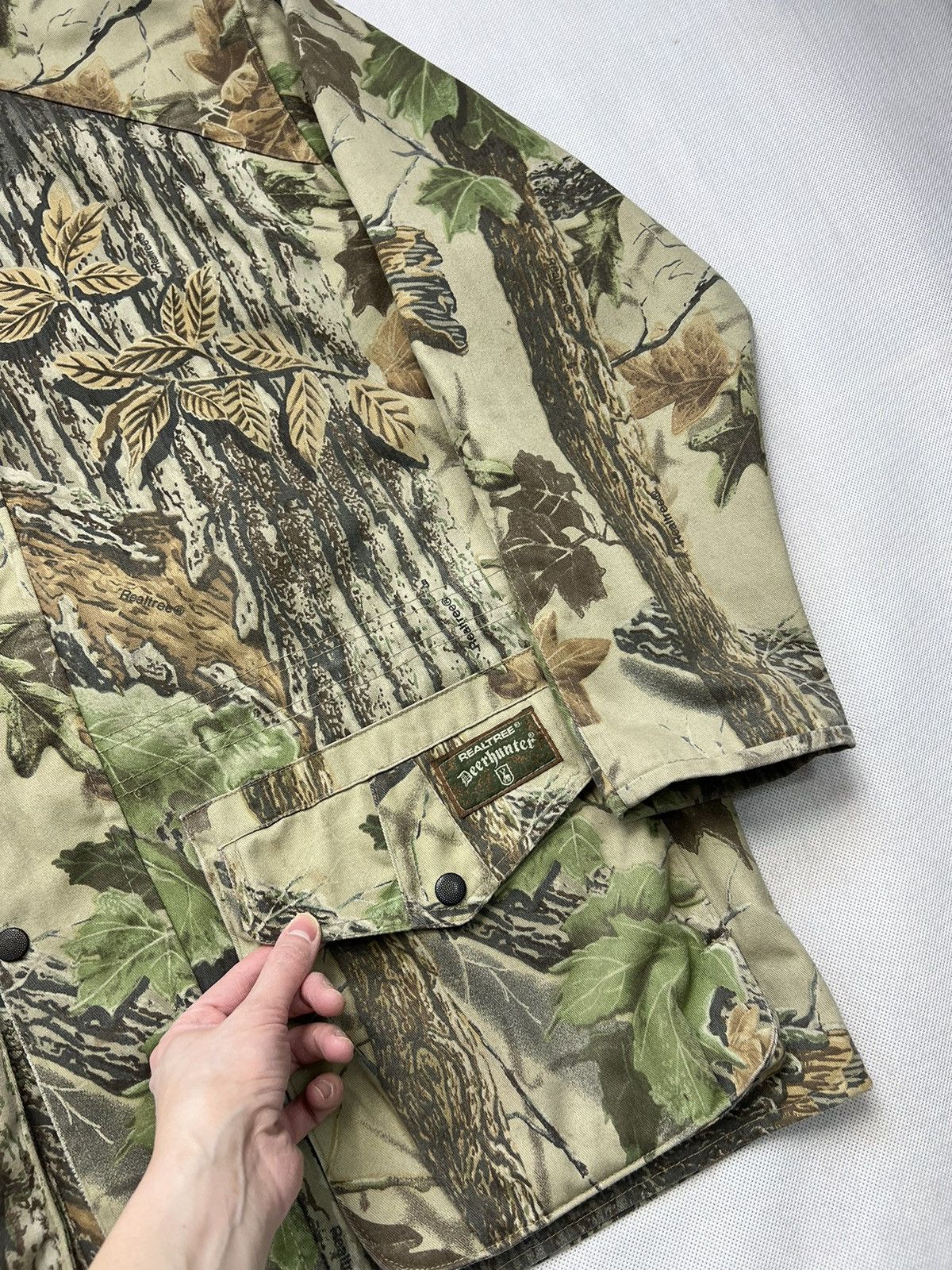 Vintage Camo Jacket Deerhunter Vintage Camouflage Rare Size US XL / EU 56 / 4 - 3 Thumbnail