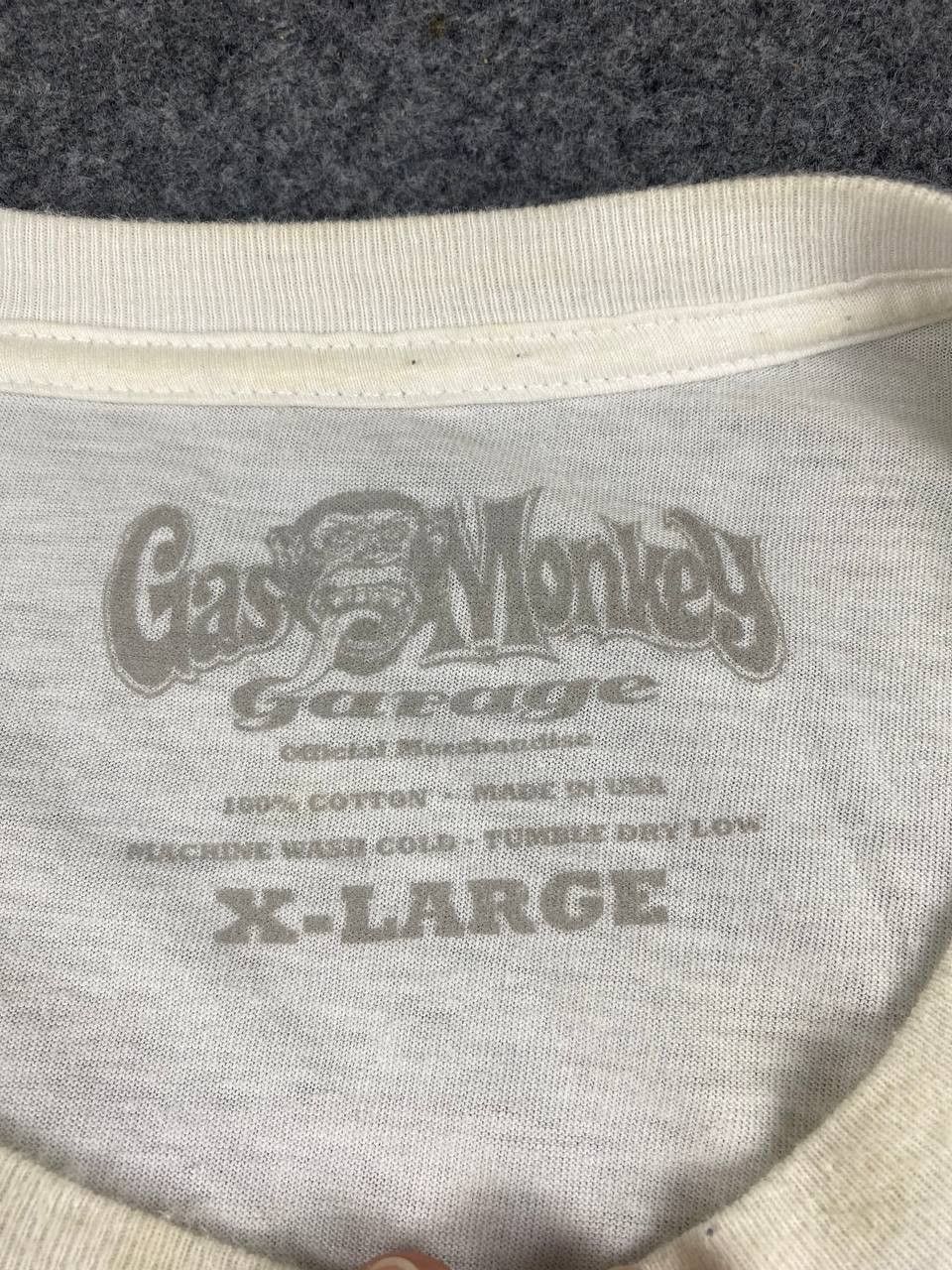 GAS gas monkey garage hot rod shop longsleeves tee Size US XL / EU 56 / 4 - 5 Thumbnail