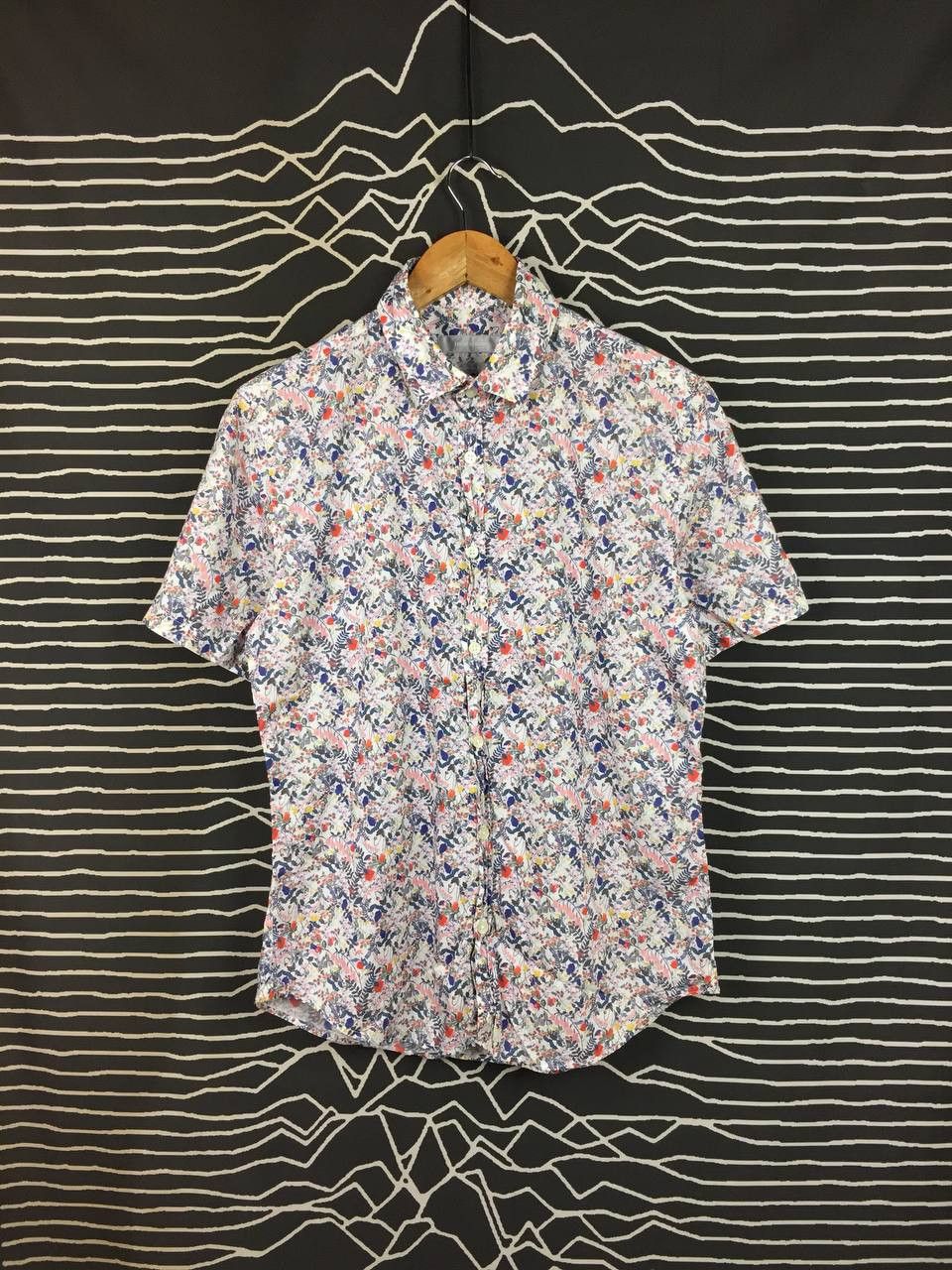 Japanese Brand High Street Japan Liberty Style Floral Short Sleeve Shirt Size US M / EU 48-50 / 2 - 2 Thumbnail