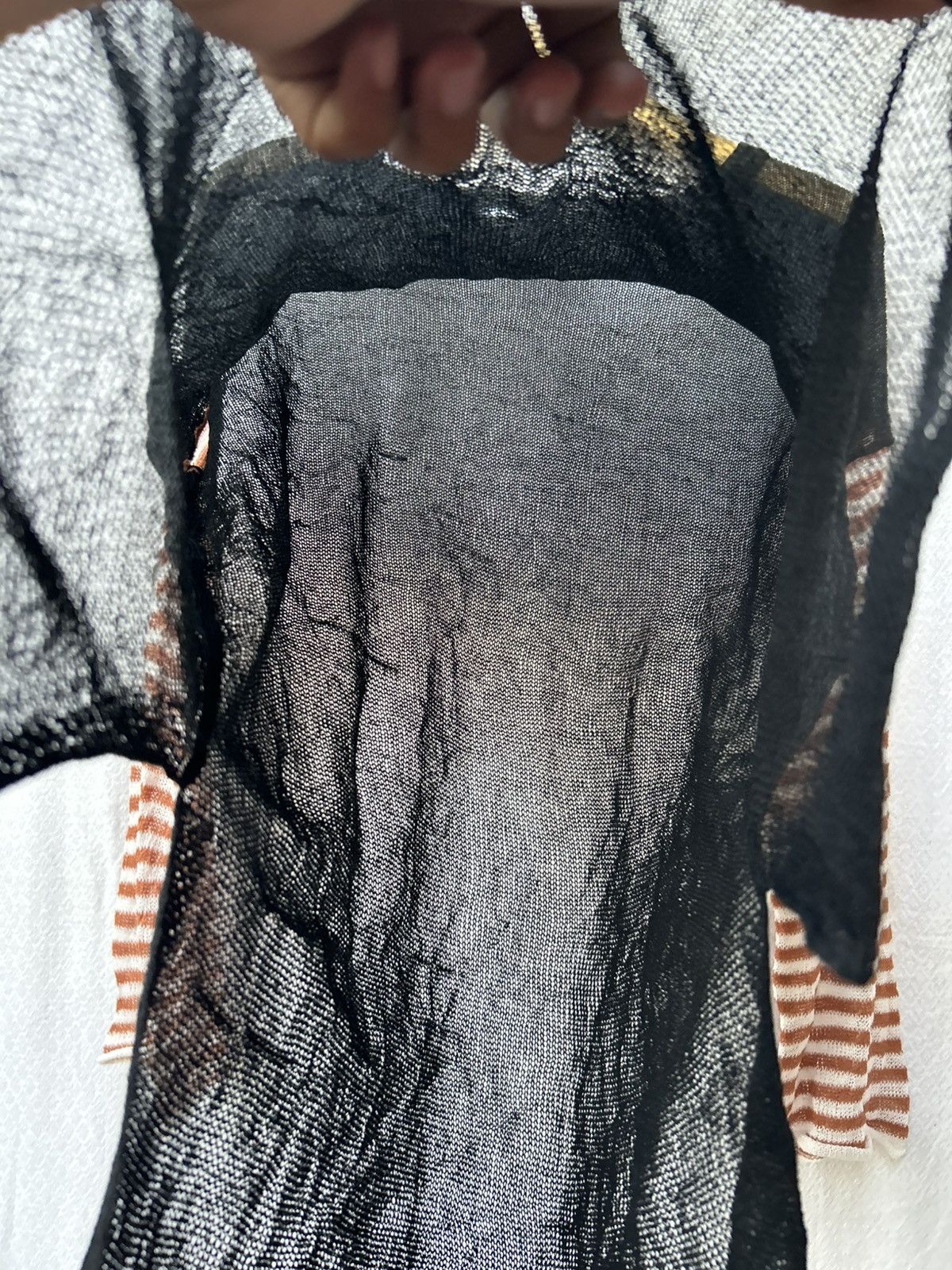 If Six Was Nine × Japanese Brand × Le Grande Bleu (L.G.B.) Trend Girl Japanese Open Fishnet Mesh Knitted Gothic Style Size US L / EU 52-54 / 3 - 3 Thumbnail