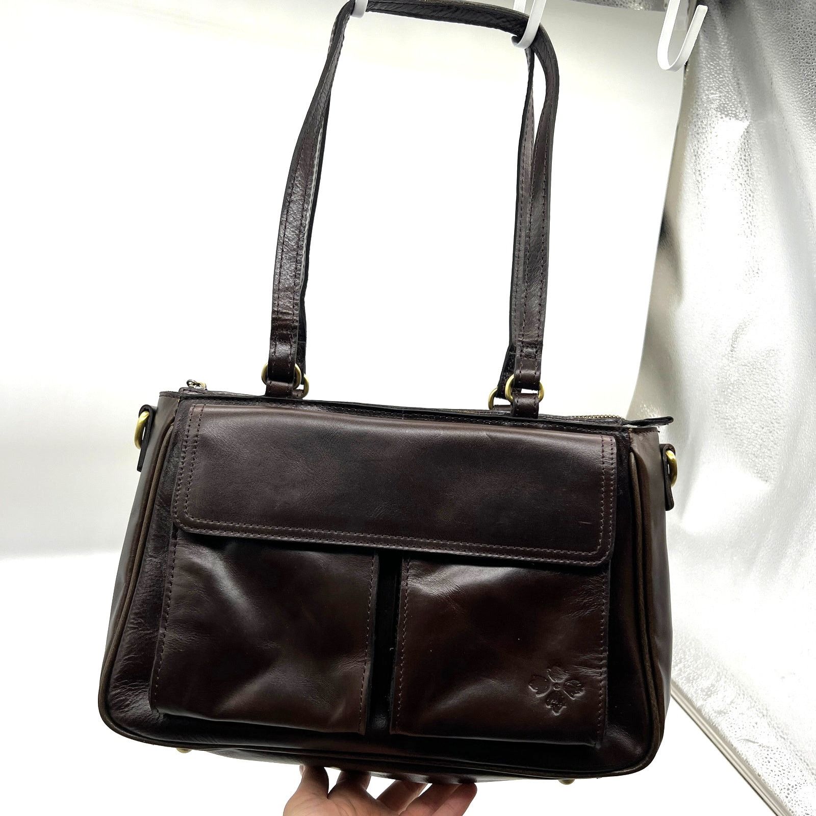 Other Patricia Nash Leather Rosetti Satchel with Crossbody strap Size ONE SIZE - 3 Thumbnail