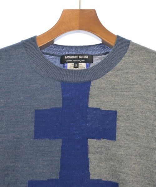 Comme des Garcons Homme Deux Sweater Knit Design Long Sleeve Size US M / EU 48-50 / 2 - 5 Thumbnail