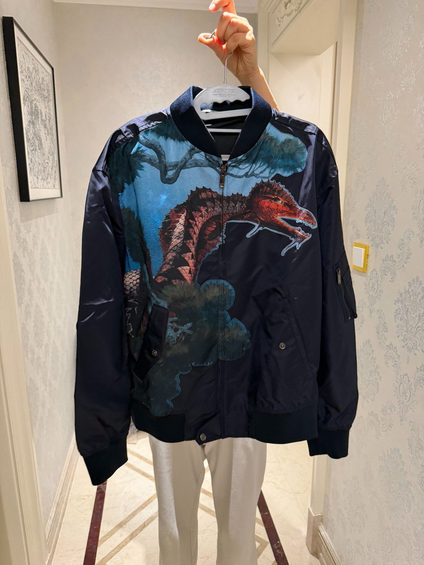 Valentino Valentino Runway Pilot Jacket Size US L / EU 52-54 / 3 - 1 Thumbnail