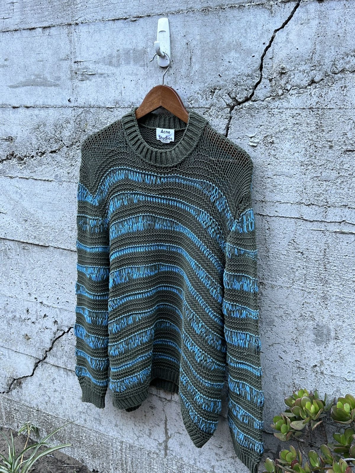Acne Studios RARE GRAIL Acne Studios Italian runway irregular knit Size US M / EU 48-50 / 2 - 1 Thumbnail