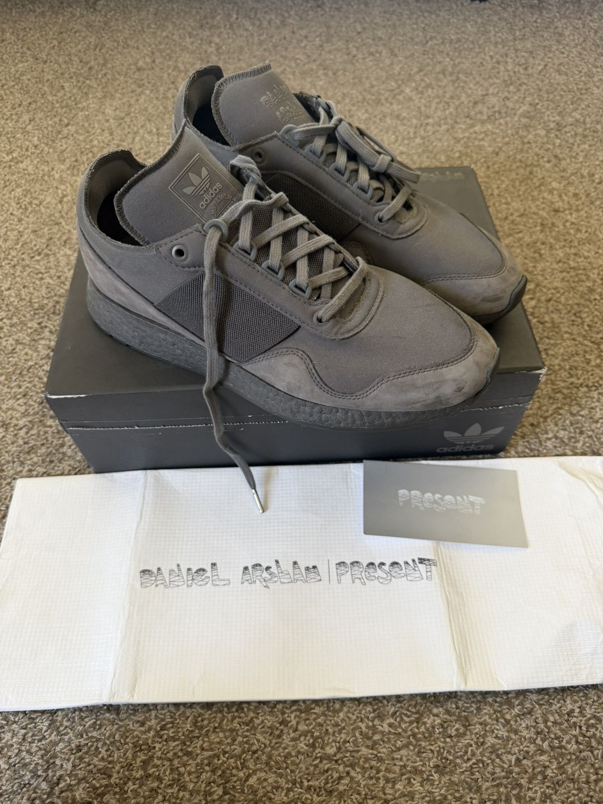 Adidas × Daniel Arsham Daniel Arsham Adidas New York Present Size US 11 / EU 44 - 1 Thumbnail