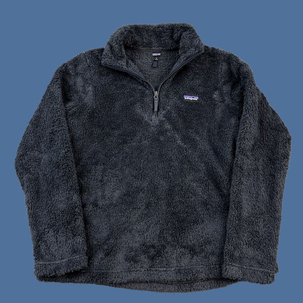 Patagonia Patagonia Los Gatos Jacket Women's XL Gray 1/4 Zip Fuzzy Fleece Pullover Hiking Size XL / US 12-14 / IT 48-50 - 1 Thumbnail