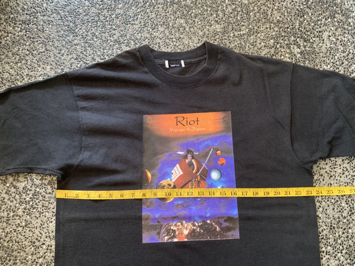Band Tees Vintage 90s Riot Voyage To Japan Tour 1996 T shirt Size US XL / EU 56 / 4 - 8 Thumbnail