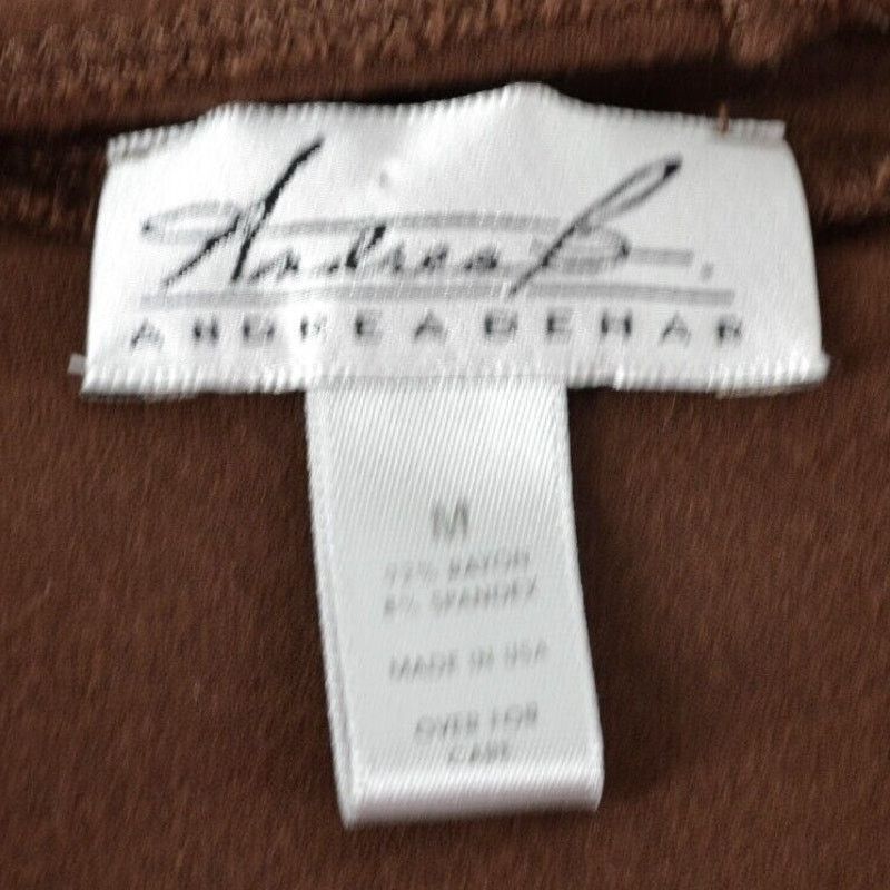 Other Andrea Behar Womens Size M Cardigan Sweater Wrap USA Brown Size M / US 6-8 / IT 42-44 - 11 Thumbnail