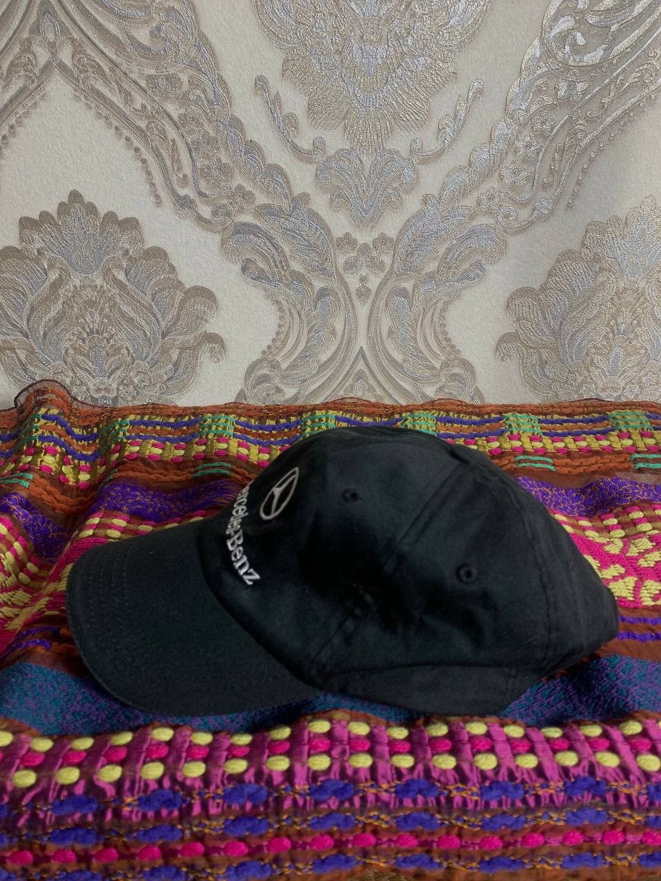 Mercedes-Benz × Vintage VERY RARE MERCEDES BENZ CAP NASCAR HATS RACING MACLAREN Y2K Size ONE SIZE - 2 Thumbnail