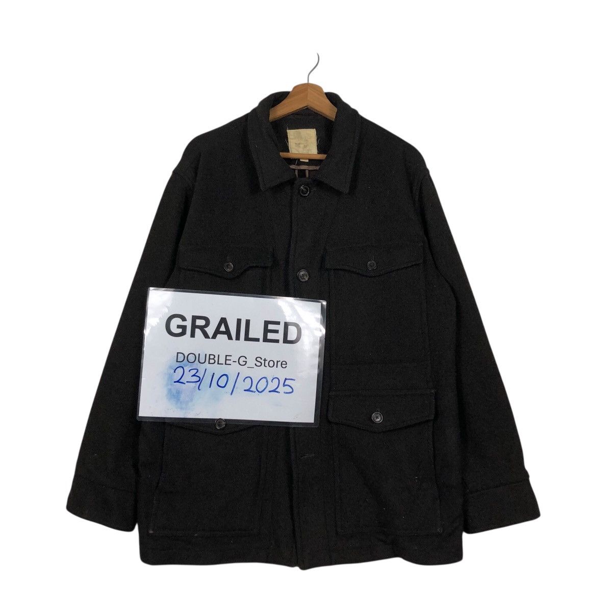 Brooks Brothers 📌Vintage Wool Chore Jacket Brooks Brother Blanket Size US M / EU 48-50 / 2 - 1 Thumbnail