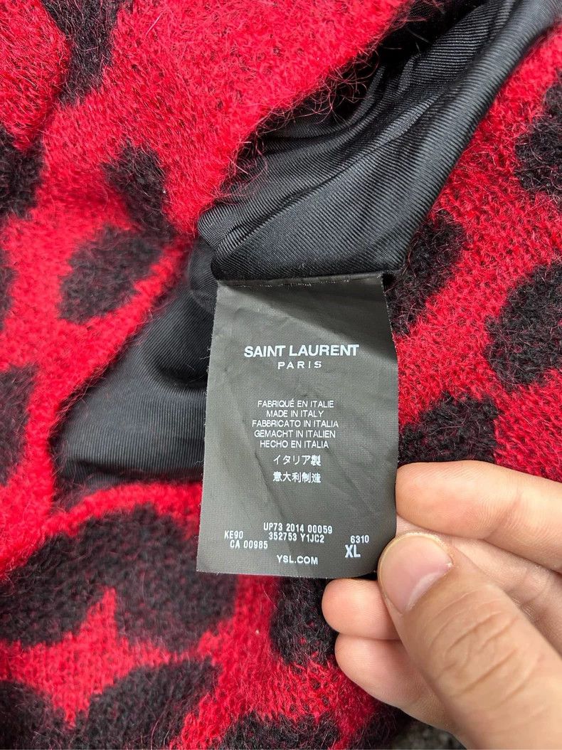 Yves Saint Laurent Saint Laurent Leopard Love Cardigan shirt 2501-Nextarrow Size US XL / EU 56 / 4 - 4 Thumbnail