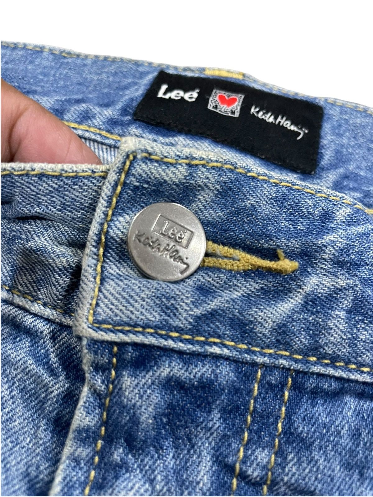 Keith Haring × Lee Lee x Keith Haring Skinny Denim Size US 33 - 16 Thumbnail
