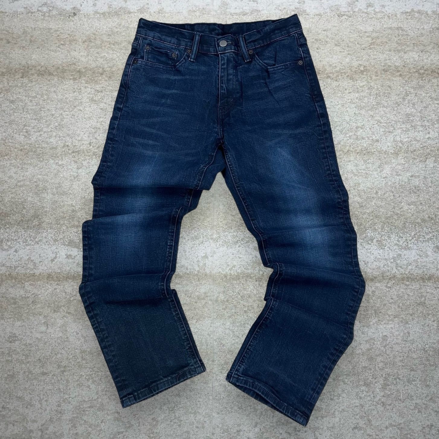 Levi's Vintage Y2K Levis 541 Jeans 29x32 Navy Blue Straight Leg Size US 29 - 2 Thumbnail