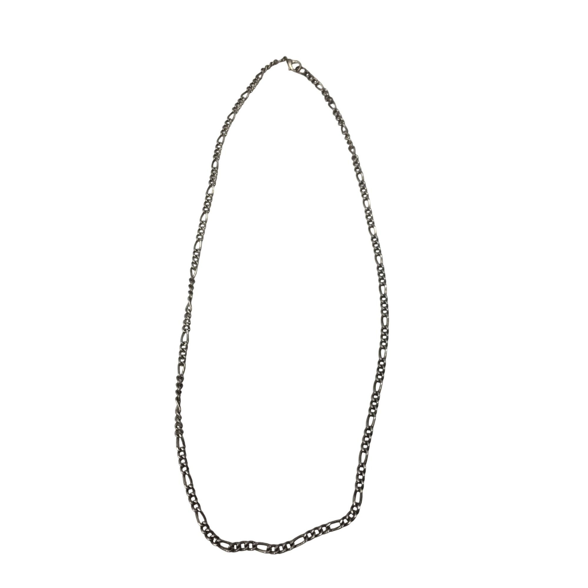 Other Unisex Silver Tone Chain Necklace with Clasp Size ONE SIZE - 3 Thumbnail