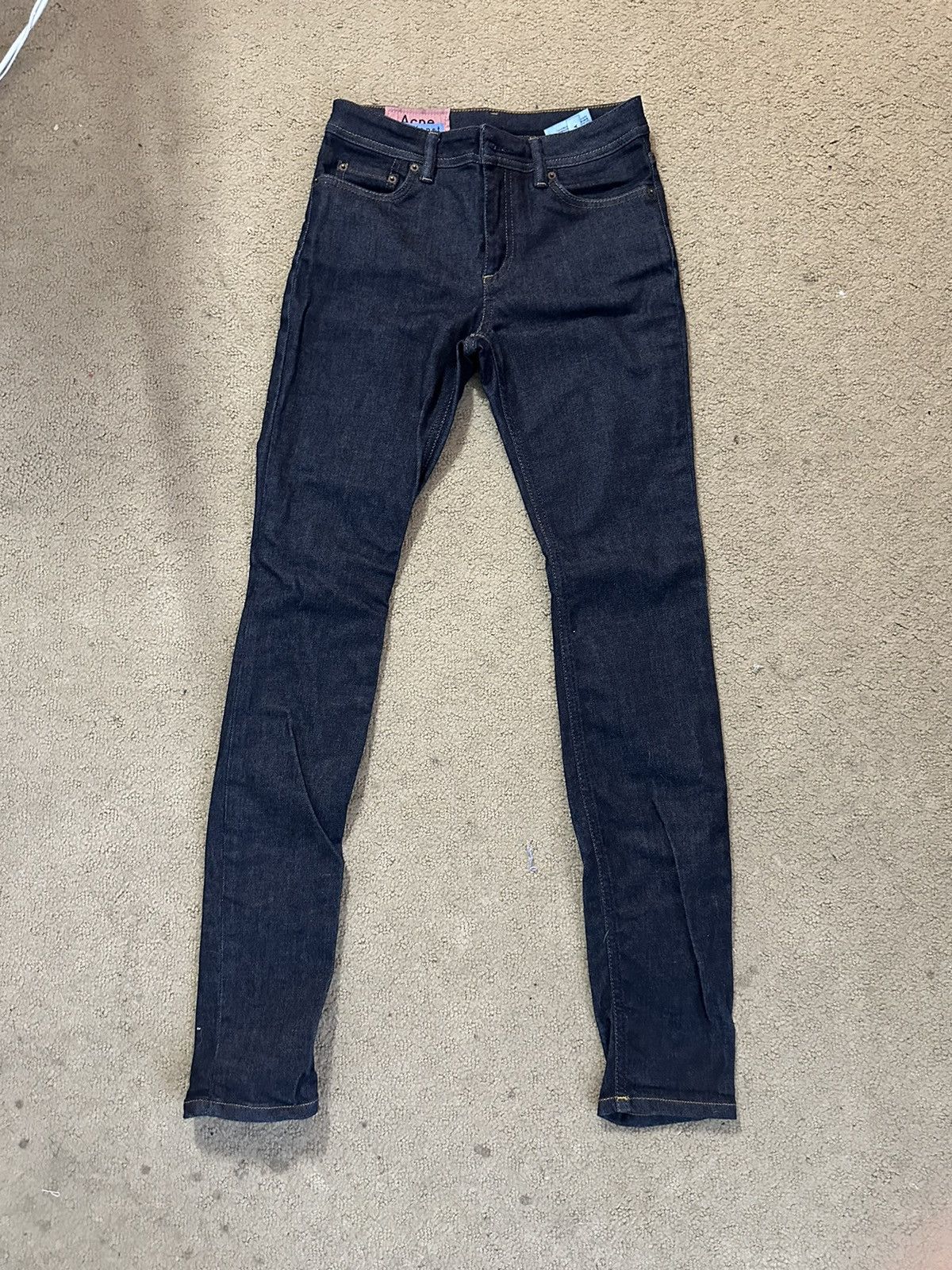 Acne Studios Bla Konst Stockholm Skinny Jeans