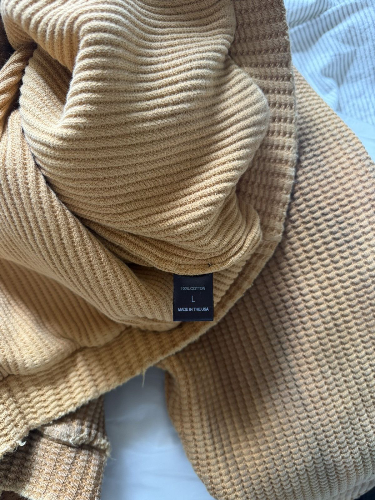 The GV Gallery Gv Gallery Raspberry Hills Waffle Thermal Zip Up Hoodie Size US L / EU 52-54 / 3 - 6 Thumbnail