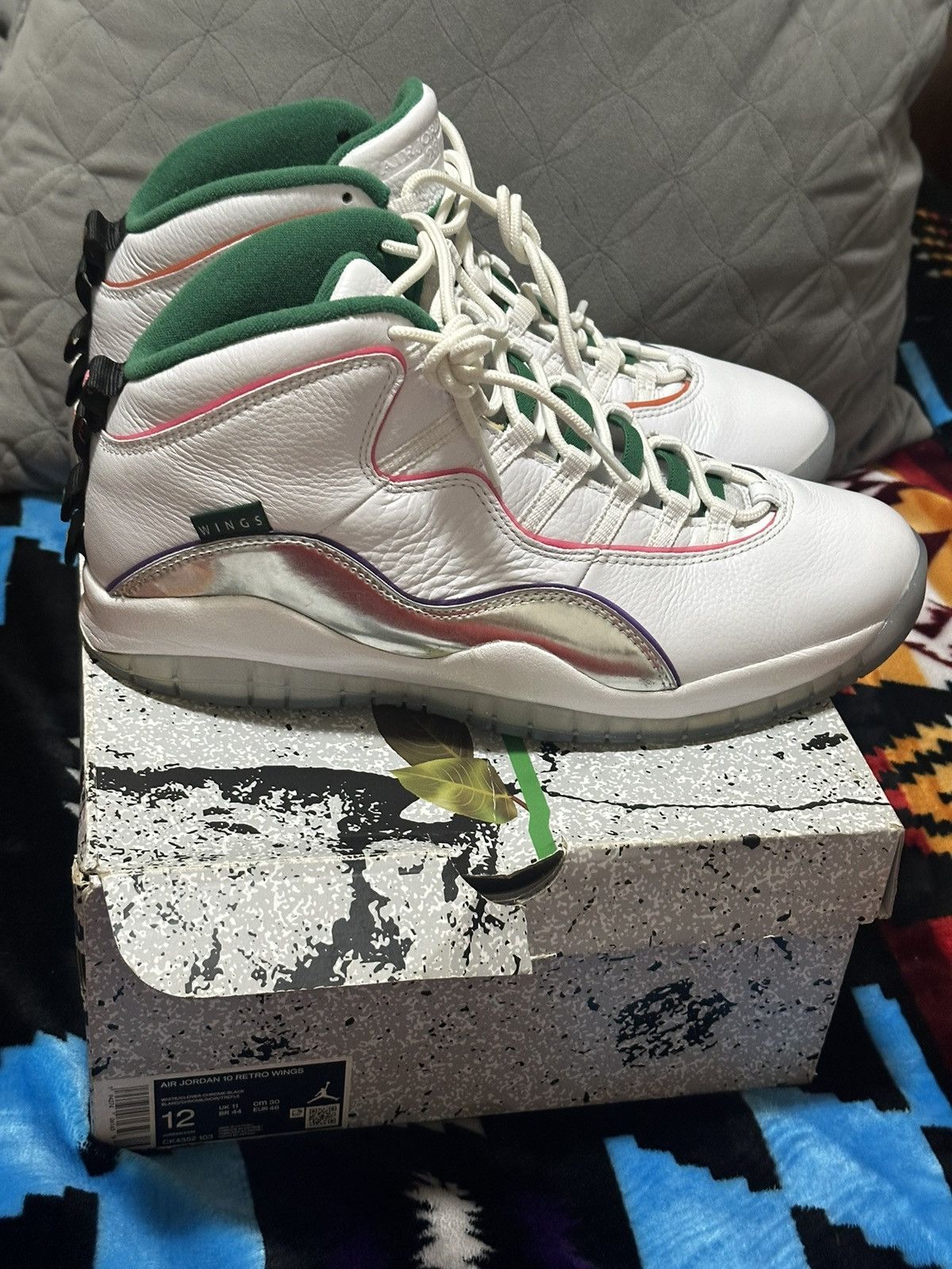Nike Jordan 10 “WINGS” Size US 12 / EU 45 - 1 Thumbnail