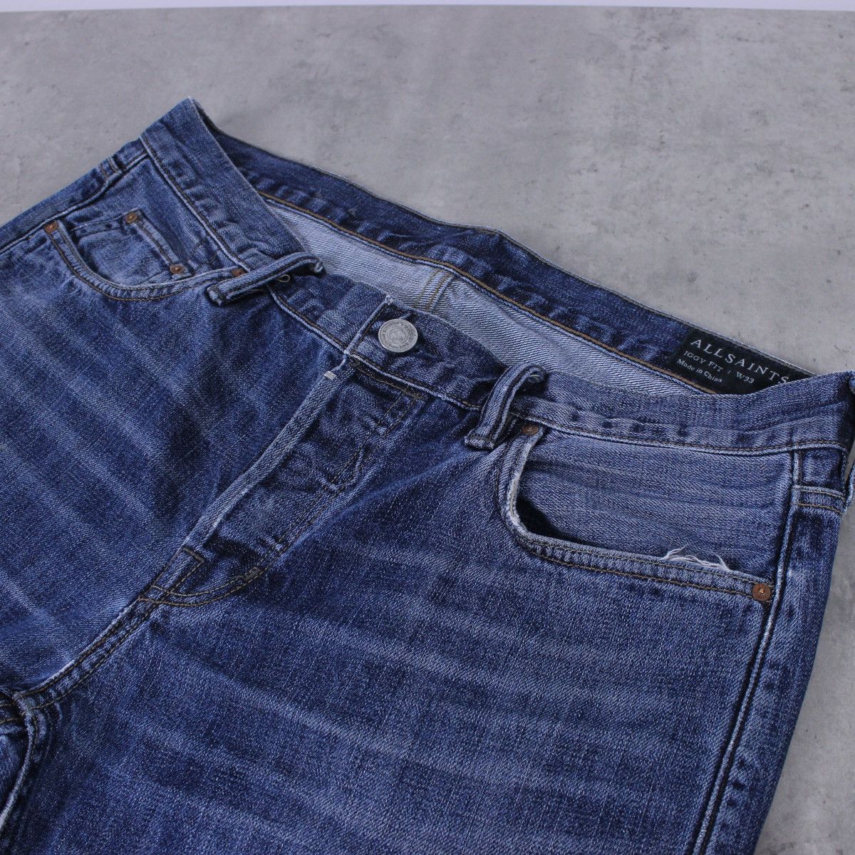 Allsaints Allsaints Iggy Fit Denim Jeans Size US 33 - 9 Thumbnail
