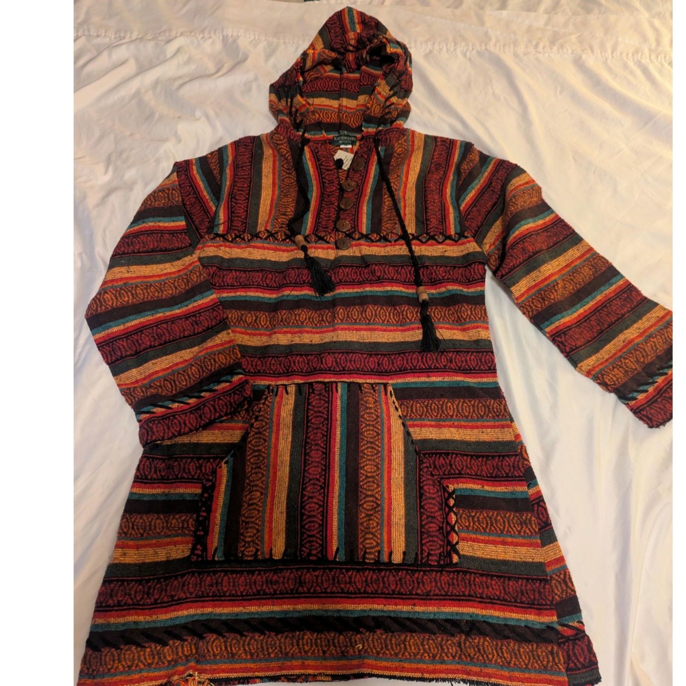 Kathmandu Katmandu Imports Handmade Tunic size S/M Women's Pullover Size M / US 6-8 / IT 42-44 - 1 Thumbnail