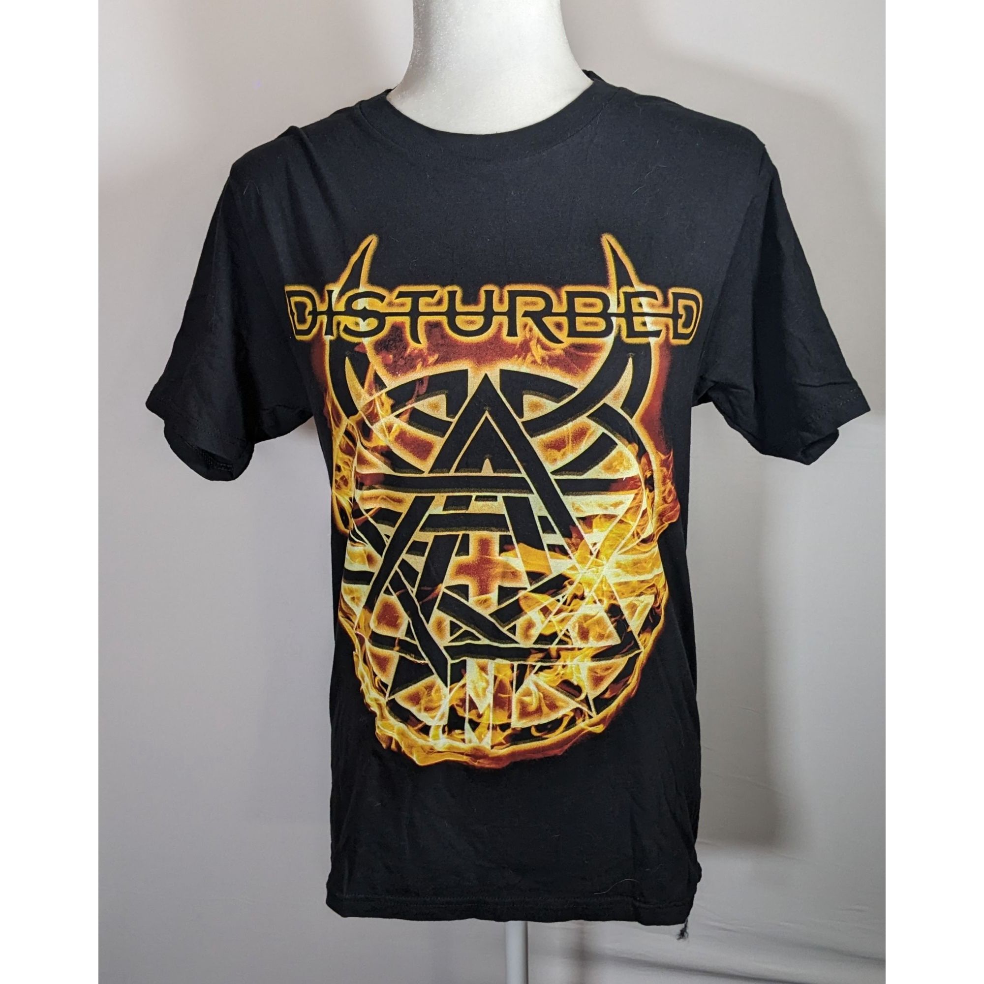 Other Disturbed Burning Belief Black T-Shirt With Graphic Size US M / EU 48-50 / 2 - 4 Thumbnail