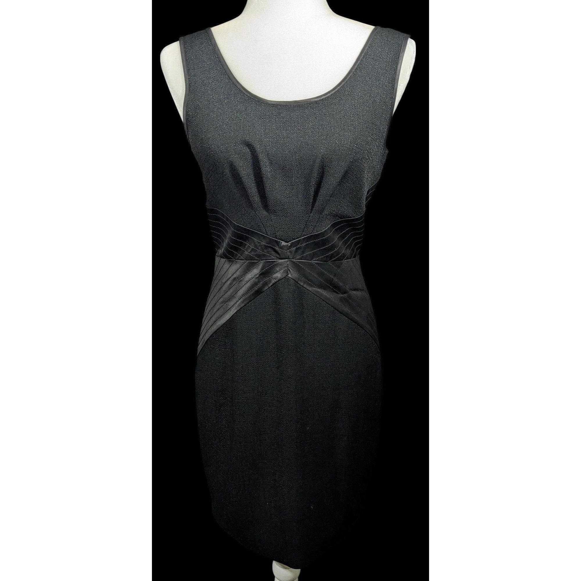 Rachel Zoe Rachel Zoe Preppy Goth Sleeveless Little Black Dress Size 6 Size M / US 6-8 / IT 42-44 - 7 Thumbnail