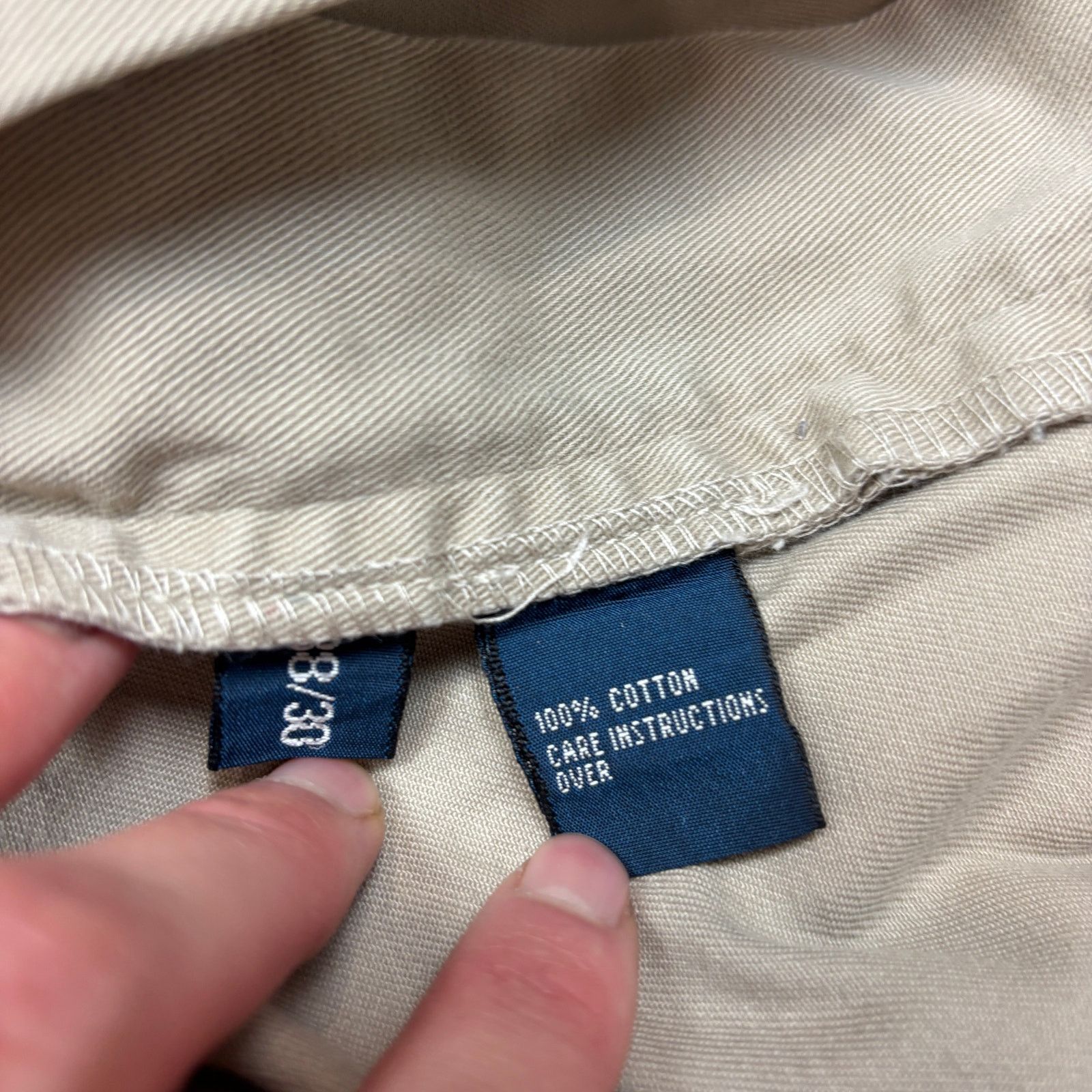 Polo Ralph Lauren × Vintage Vintage Polo Ralph Lauren Andrew Chino Pants Men's 38x28 Size US 38 / EU 54 - 5 Thumbnail