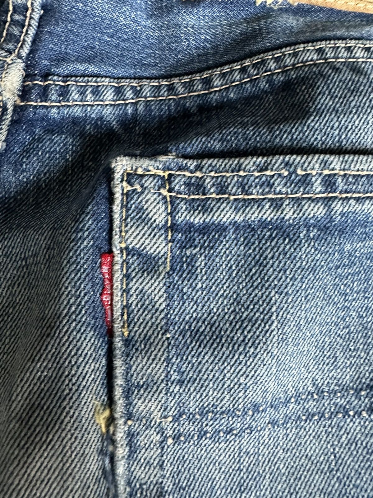 Big John Rare Vintage Big John USA Flare Distressed Denim W28 D130 Size US 28 / EU 44 - 6 Thumbnail