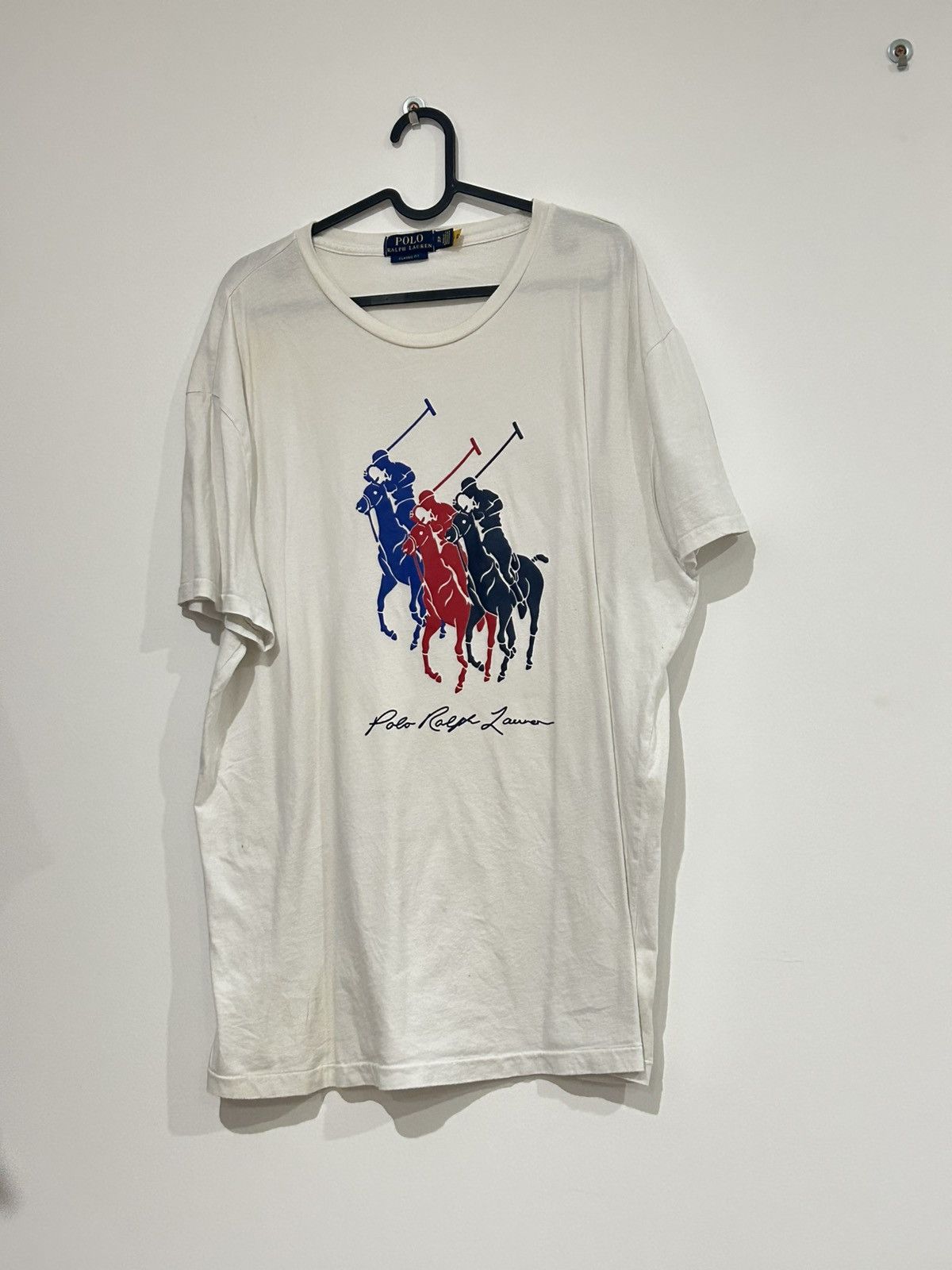 Polo Ralph Lauren POLO RALPH LAUREN CLASSIC FIT BIG PONY JERSEY T-SHIRT Size US XL / EU 56 / 4 - 1 Thumbnail