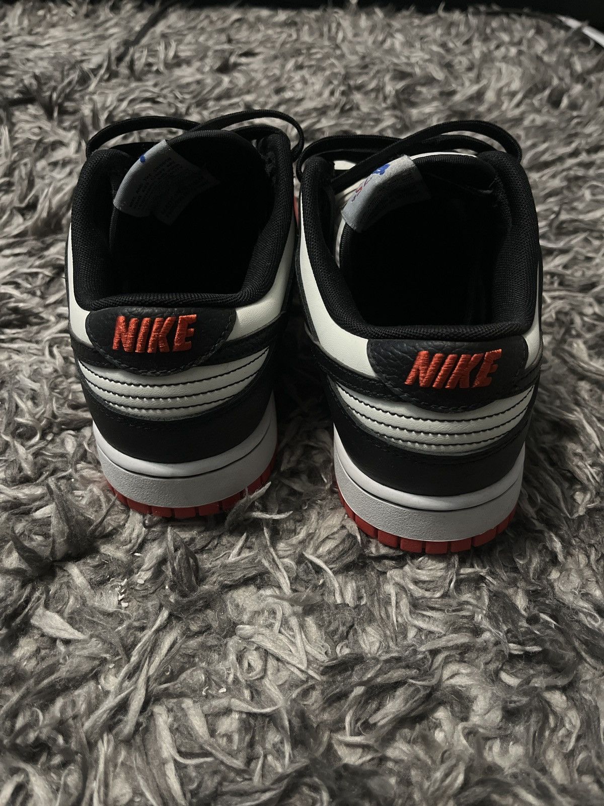 Nike Nike Dunk Low EMB NBA 75th Anniversary Chicago Size US 9.5 / EU 42-43 - 7 Thumbnail