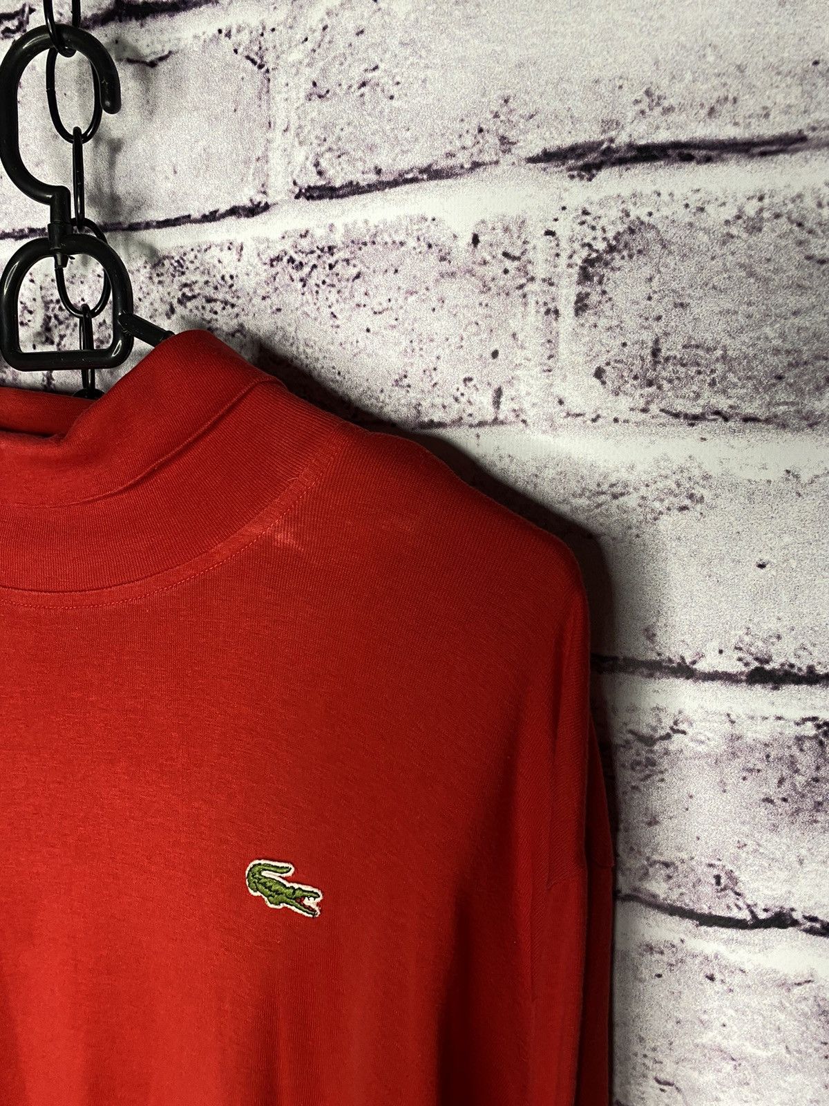 Lacoste MENS vintage Long sleeve Lacoste old money mini logo Size US L / EU 52-54 / 3 - 4 Thumbnail